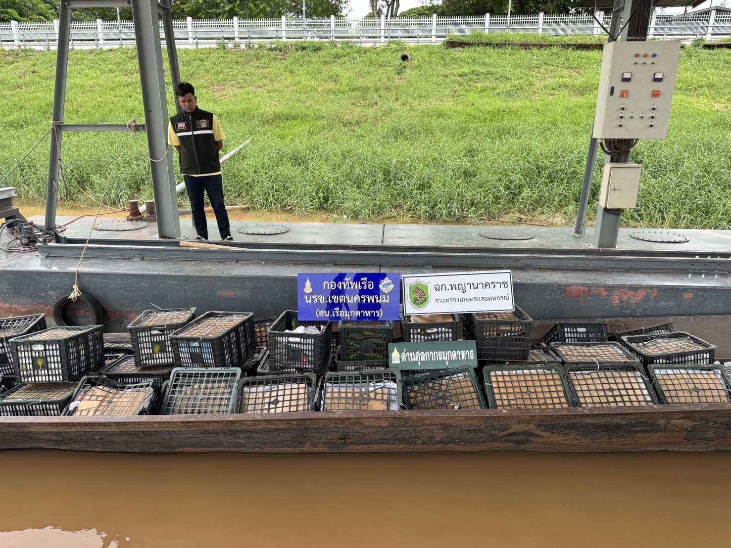 “ฉก.พญานาคราช” จับอะโวคาโดเถื่อนน้ำหนัก 1,750 กิโลกรัม จังหวัดมุกดาหาร 5 S 49029131