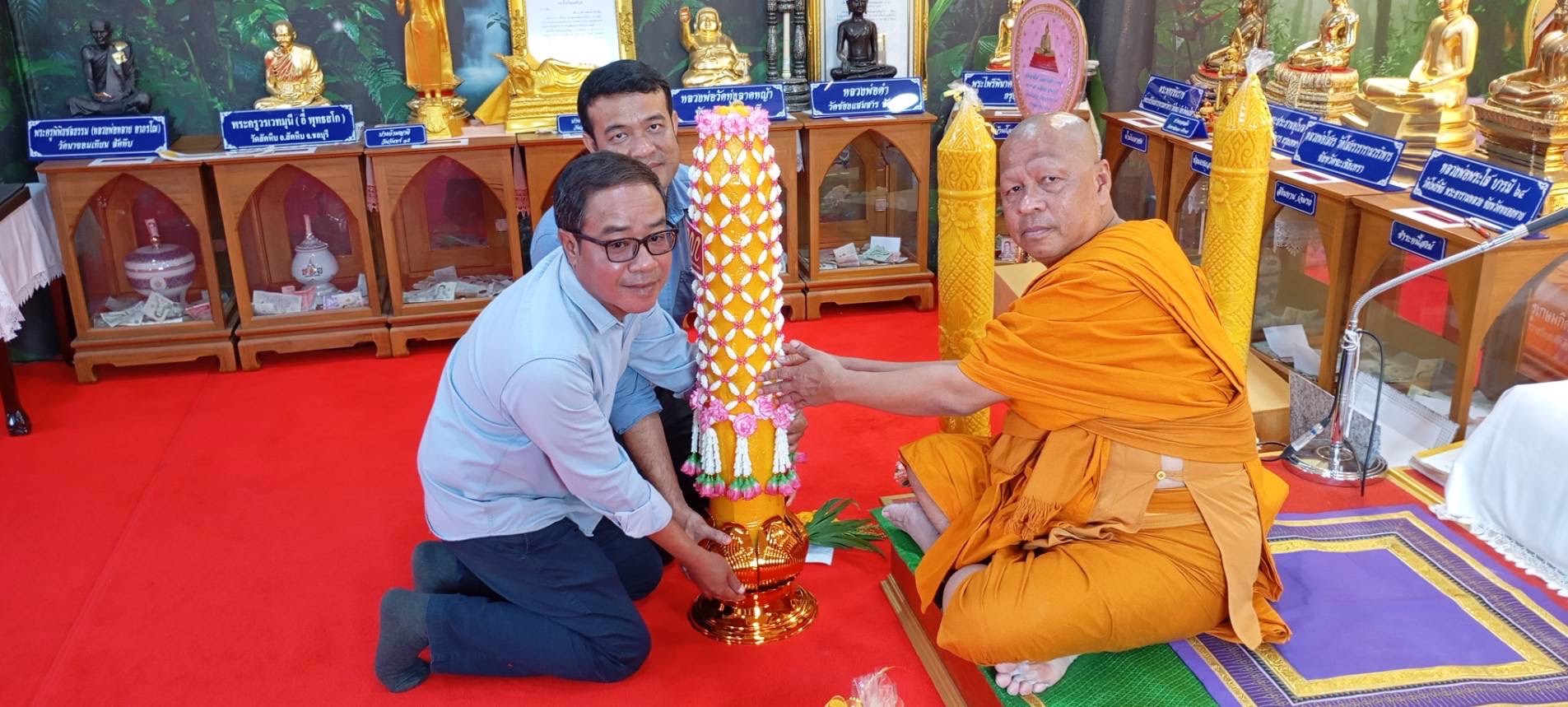 สวนนงนุชพัทยา จัดขบวนแห่เทียนพรรษา พร้อมนำเทียนถวาย 9 วัด สืบสานประเพณีเข้าพรรษา เพื่อให้สอดคล้องที่นานาชาติยกให้ไทยเป็นศูนย์กลางพระพุทธศาสนาโลก 6 S 6063631