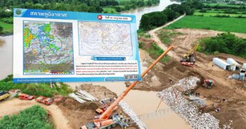 กรมชลประทาน เฝ้าระวังฝนตกหนักต่อเนื่อง3