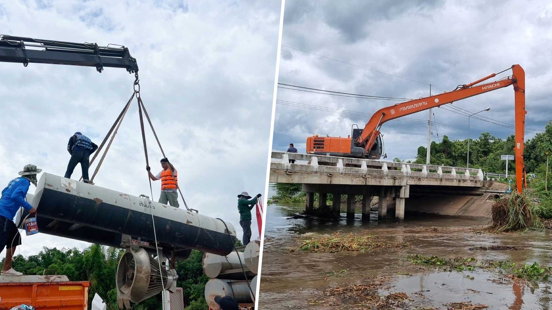 กรมชลฯ เดินหน้ารับมือฝนต่อเนื่อง บริหารพื้นที่รองรับอย่างเป็นระบบ พร้อมเก็บกักไว้ใช้ฤดูแล้ง 1 กรมชลฯ เดินหน้ารับมือฝนต่อเนื่อง3