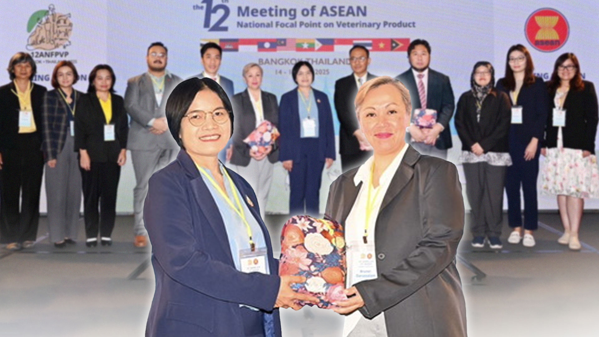 กรมปศุสัตว์เป็นเจ้าภาพการประชุม ANFPVP อาเซียน ครั้งที่ 12 1 กรมปศุสัตว์2