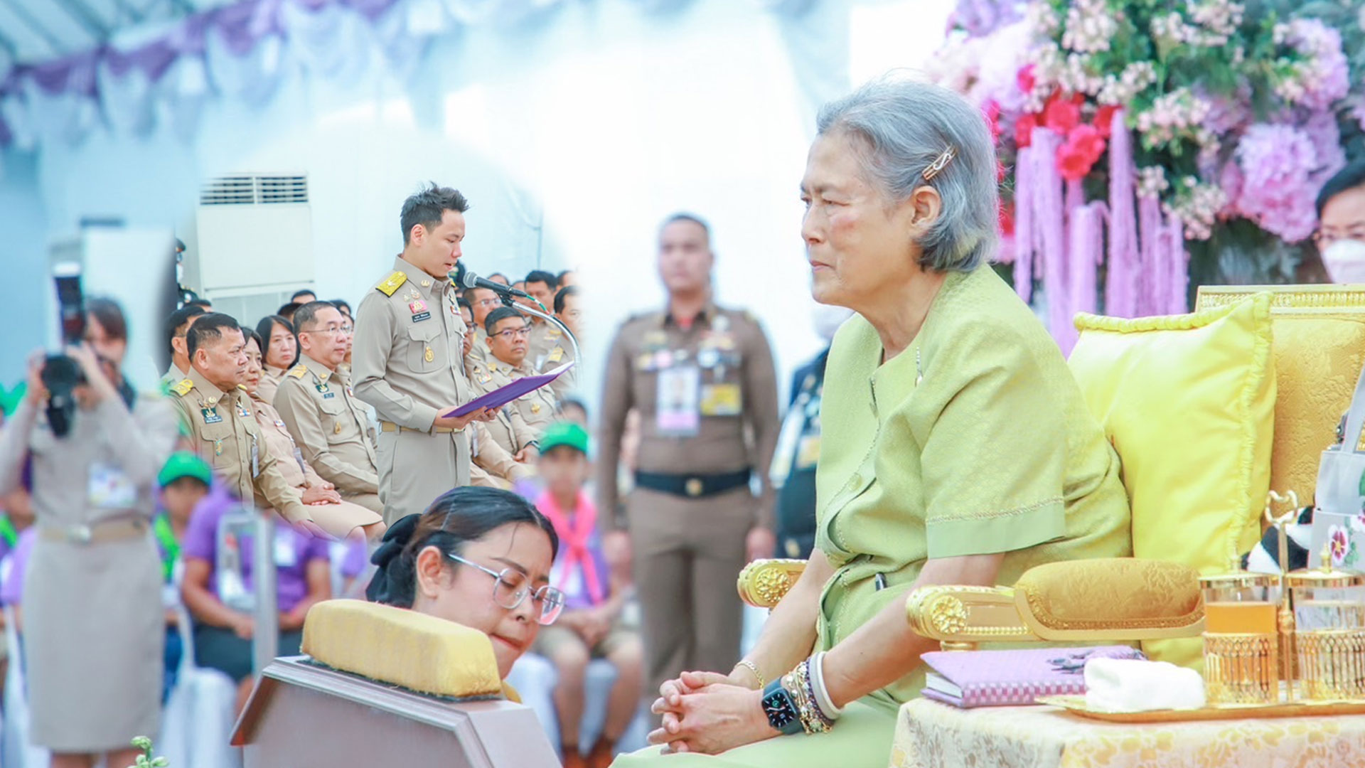 กรมสมเด็จพระเทพรัตนราชสุดา ฯ สยามบรมราชกุมารี เสด็จฯ เป็นองค์ประธานเปิดงานชุมนุมยุวเกษตรกรระดับประเทศ ประจำปี 2568 ภายใต้แนวคิด “ยุวเกษตรกรนวัตกรรม : สร้างสรรค์เกษตรยุคใหม่ ใส่ใจสิ่งแวดล้อม สู่ความยั่งยืน 1 กรมสมเด็จพระเทพ2