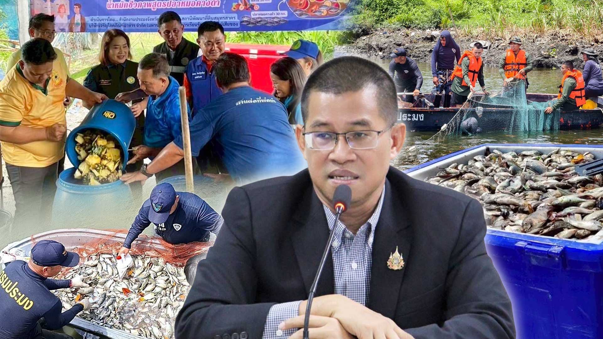 โฆษกกรมประมงเผย ยอดรับซื้อ ประมงเผยซื้อปลาหมอคางดำ3