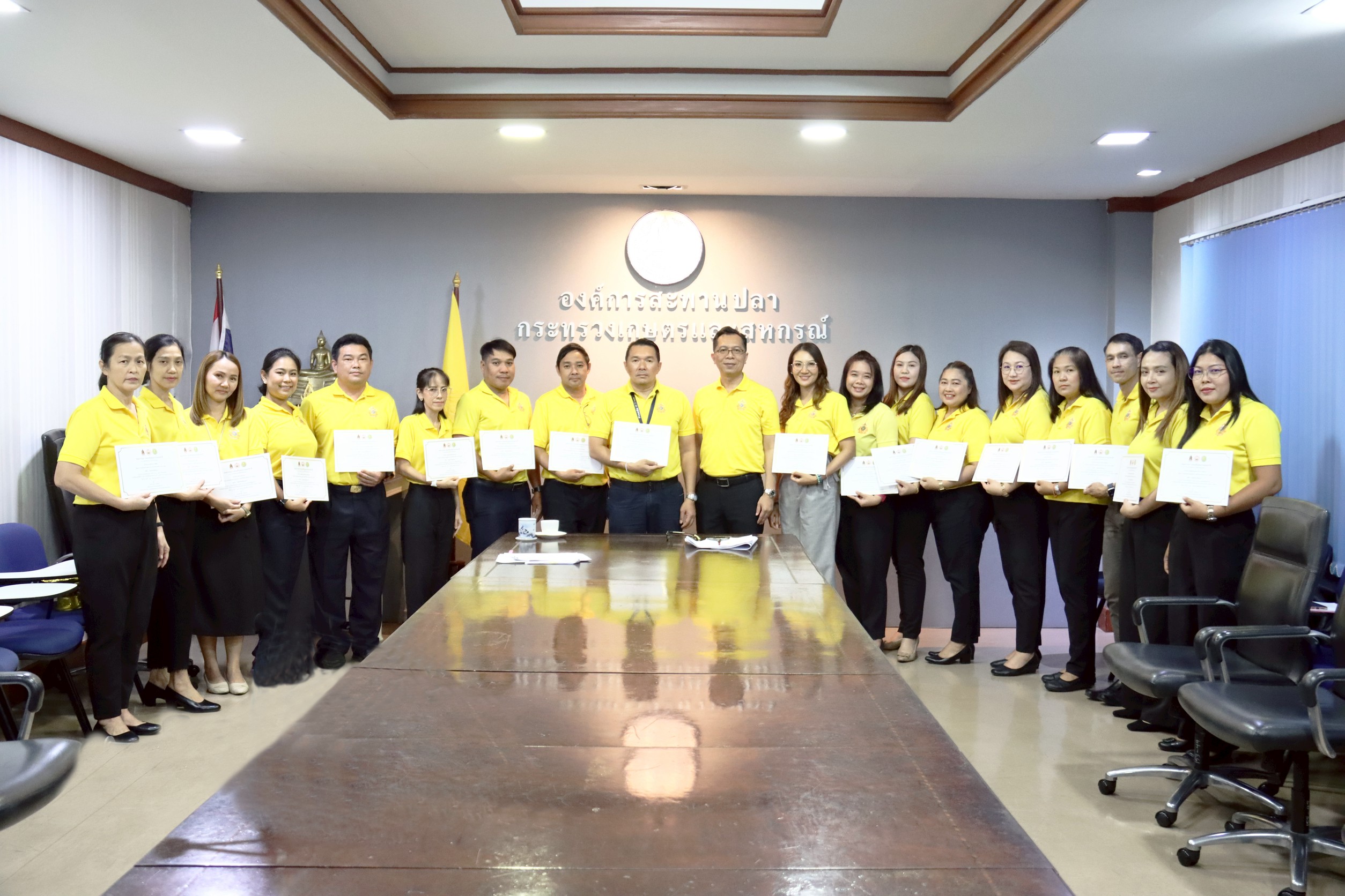 อสป. มุ่งมั่นในภารกิจ คว้า “คุณธรรมต้นแบบ” จาก คณะกรรมการส่งเสริมคุณธรรมแห่งชาติ ด้วยความซื่อสัตย์สุจริต โปร่งใส เป็นธรรม 5 ภาพอสป5