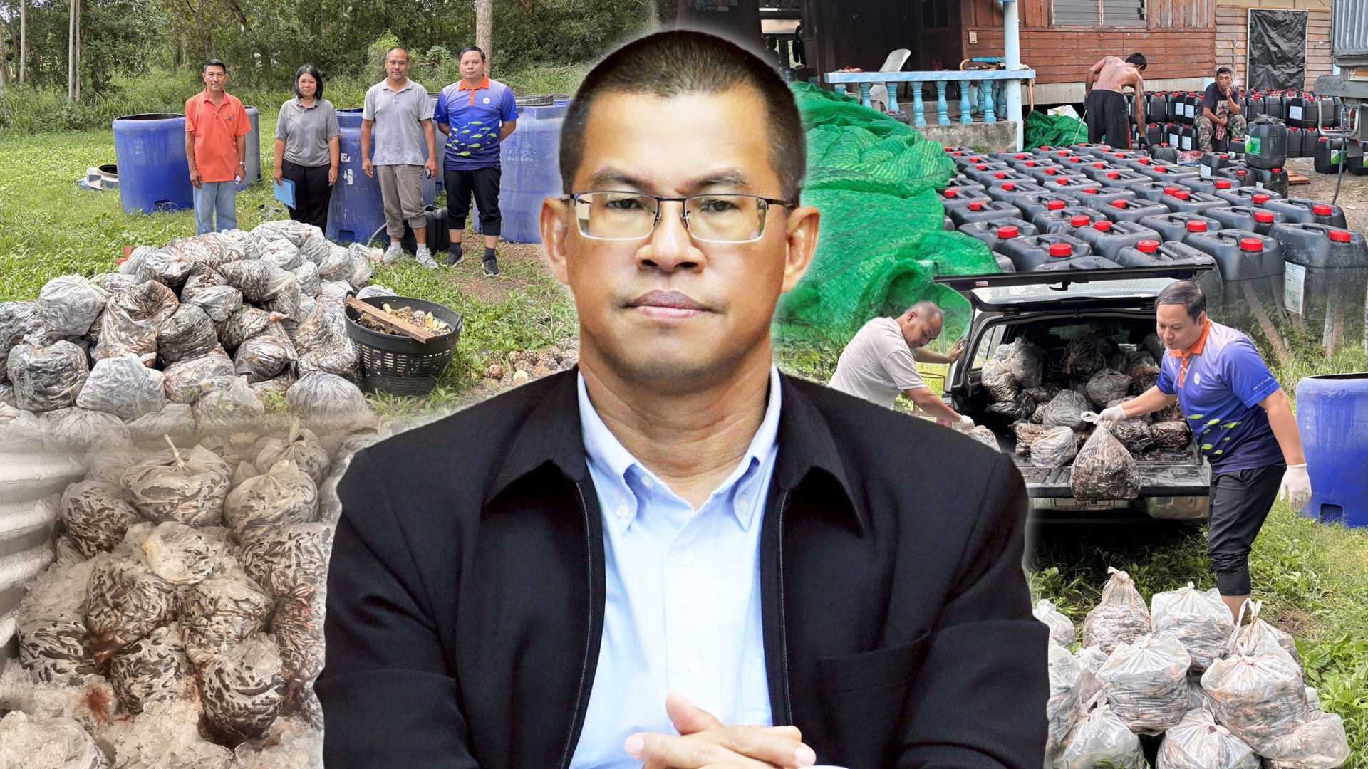 ยอดรับซื้อปลาหมอคางดำทะลุ 2.8 ล้านกิโลกรัม โฆษกกรมประมงเผย เตรียมขยายโควตารับซื้อเพิ่ม 600,000 กก. ในพื้นที่ 6 จังหวัดสำหรับพื้นที่อื่น ๆ ปริมาณปลาเข้าสู่แพรวบรวมเริ่มทรงตัว 1 ยอดรับซื้อปลาหมอคางดำ2