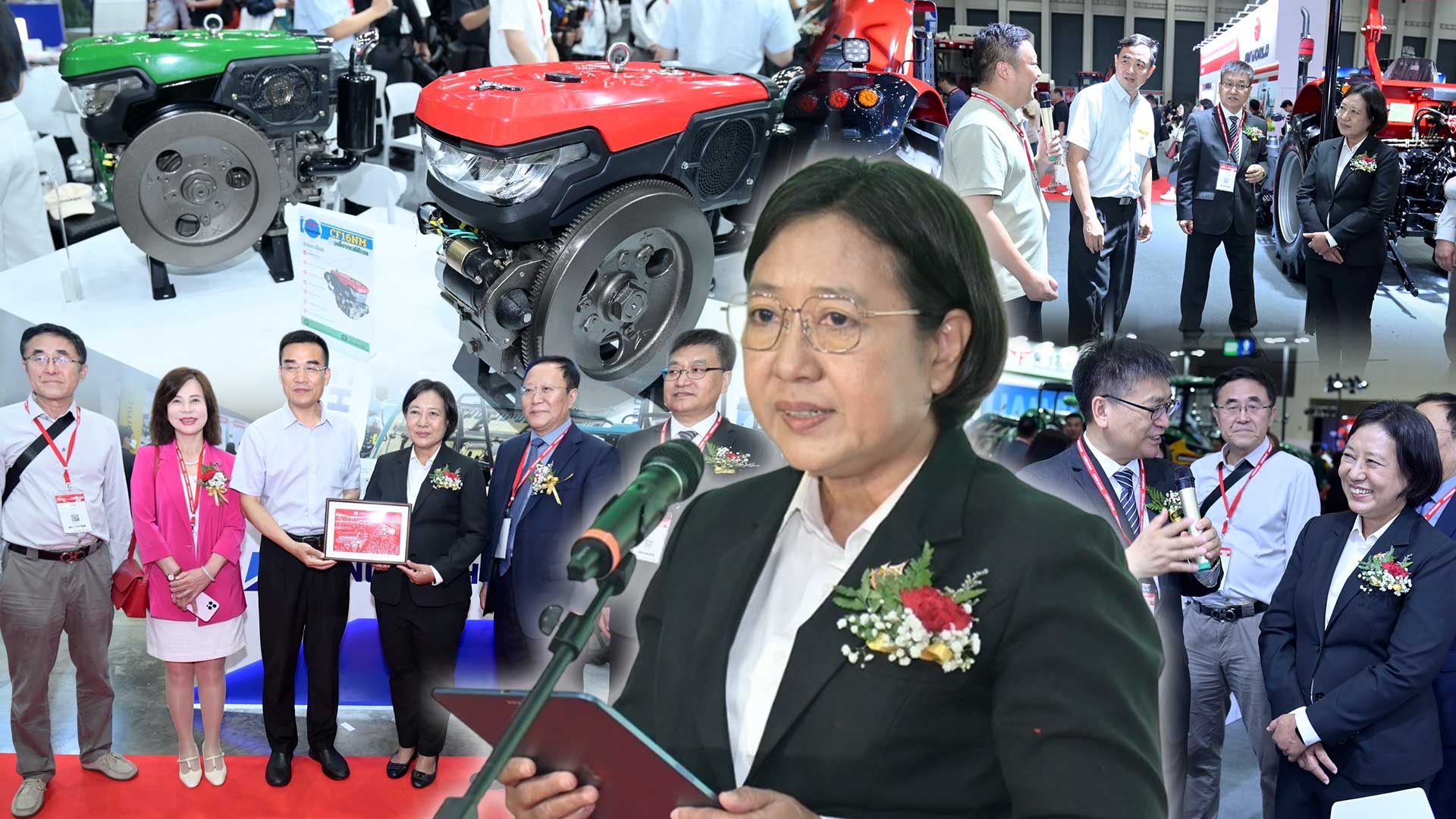 “รองปลัดฯ ภัทราภรณ์” เปิดงาน CIAME Asia 2025 มหกรรมเครื่องจักรกลการเกษตรนานาชาติ ร่วมผลักดันเทคโนโลยีเพื่อยกระดับภาคเกษตรของไทย 1 รองปลัดฯ3