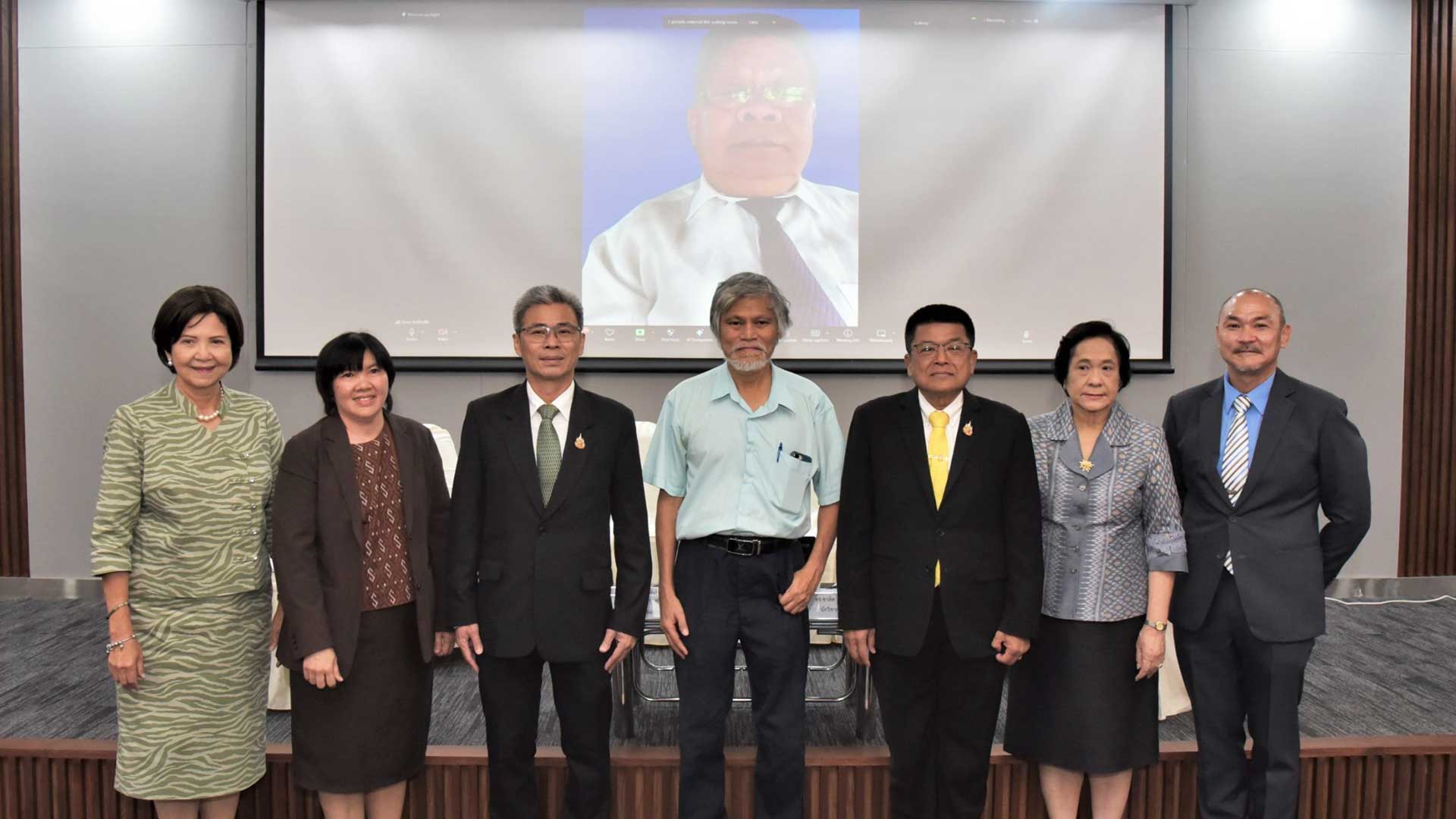 อธิบดีกรมประมง ร่วมเสวนา “ทางออกที่ยั่งยืนในการแก้ปัญหาปลาหมอคางดำ”เสริมพลังความร่วมมือทุกภาคส่วน มุ่งจัดการสัตว์น้ำต่างถิ่นรุกรานอย่างยั่งยืน 1 อธิบดีกรมประมง2