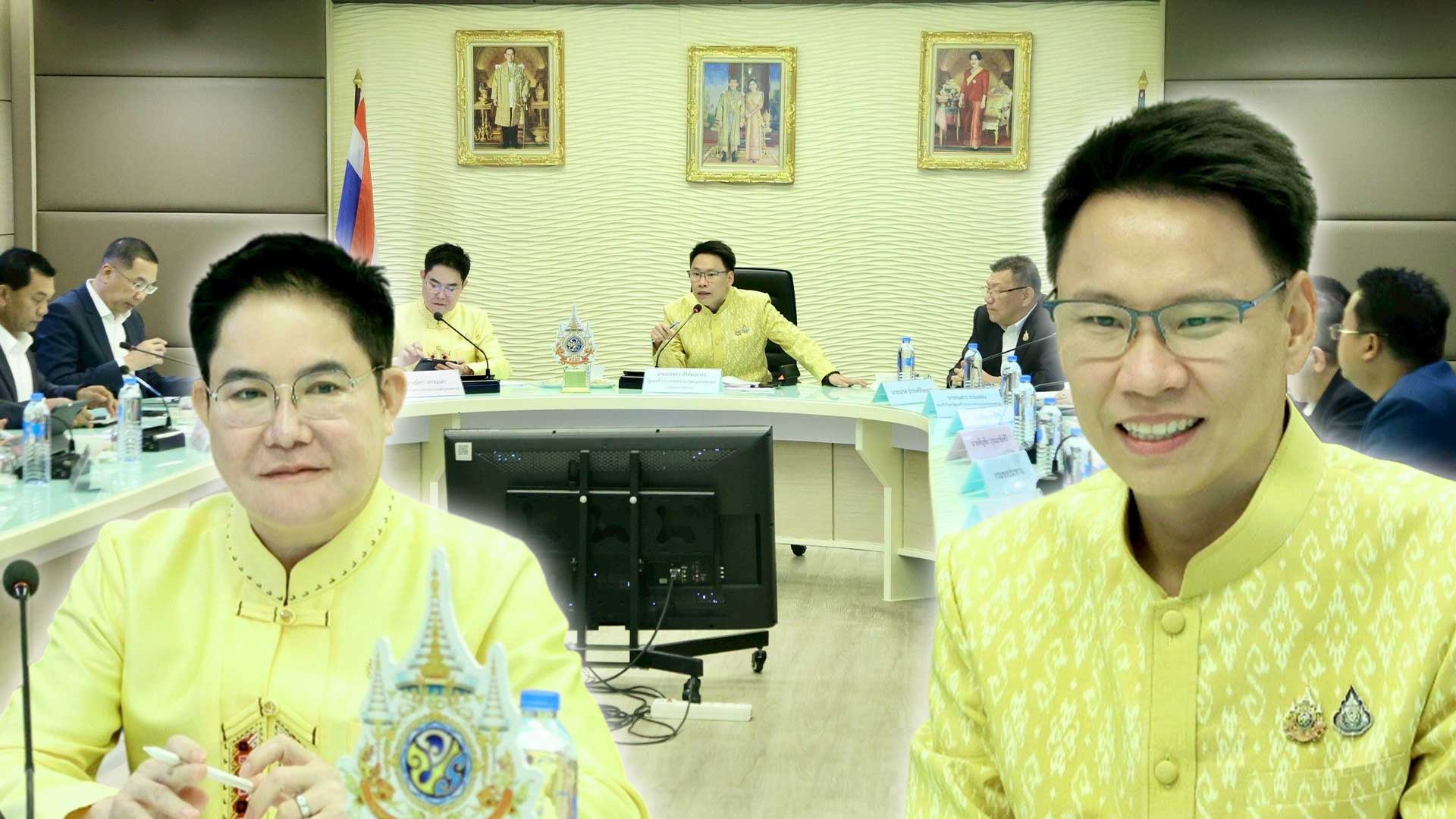 “รมว.อรรถกร” ประชุมวางแผนเตรียมรับมือผลผลิตลำไยออกกระจุกตัวในช่วงก.ค.- ส.ค. นี้ กำชับประสาน “ก.พาณิชย์ - ก.แรงงาน” ร่วมบูรณาการมุ่งกระจายผลผลิตออกสู่ตลาด พร้อมเร่งแก้ปัญหาขาดแคลนแรงงาน 1 อรรถกรประชุมเตรียมรับมือ3