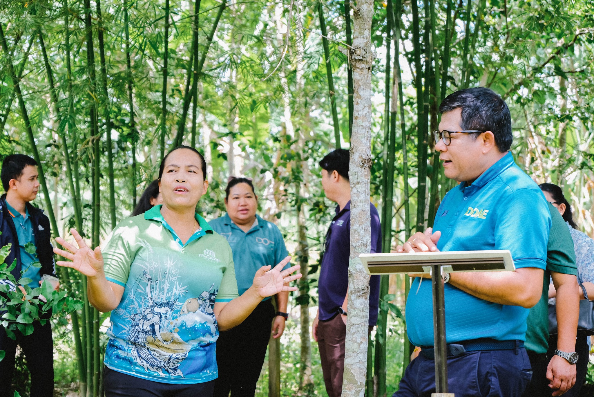วิสาหกิจชุมชนสวนไผ่มีสุข แหล่งท่องเที่ยวเชิงเกษตรคาร์บอนต่ำ ใช้นวัตกรรมแปรรูปผลิตภัณฑ์ สร้างรายได้ตลอดปี 3 2 5