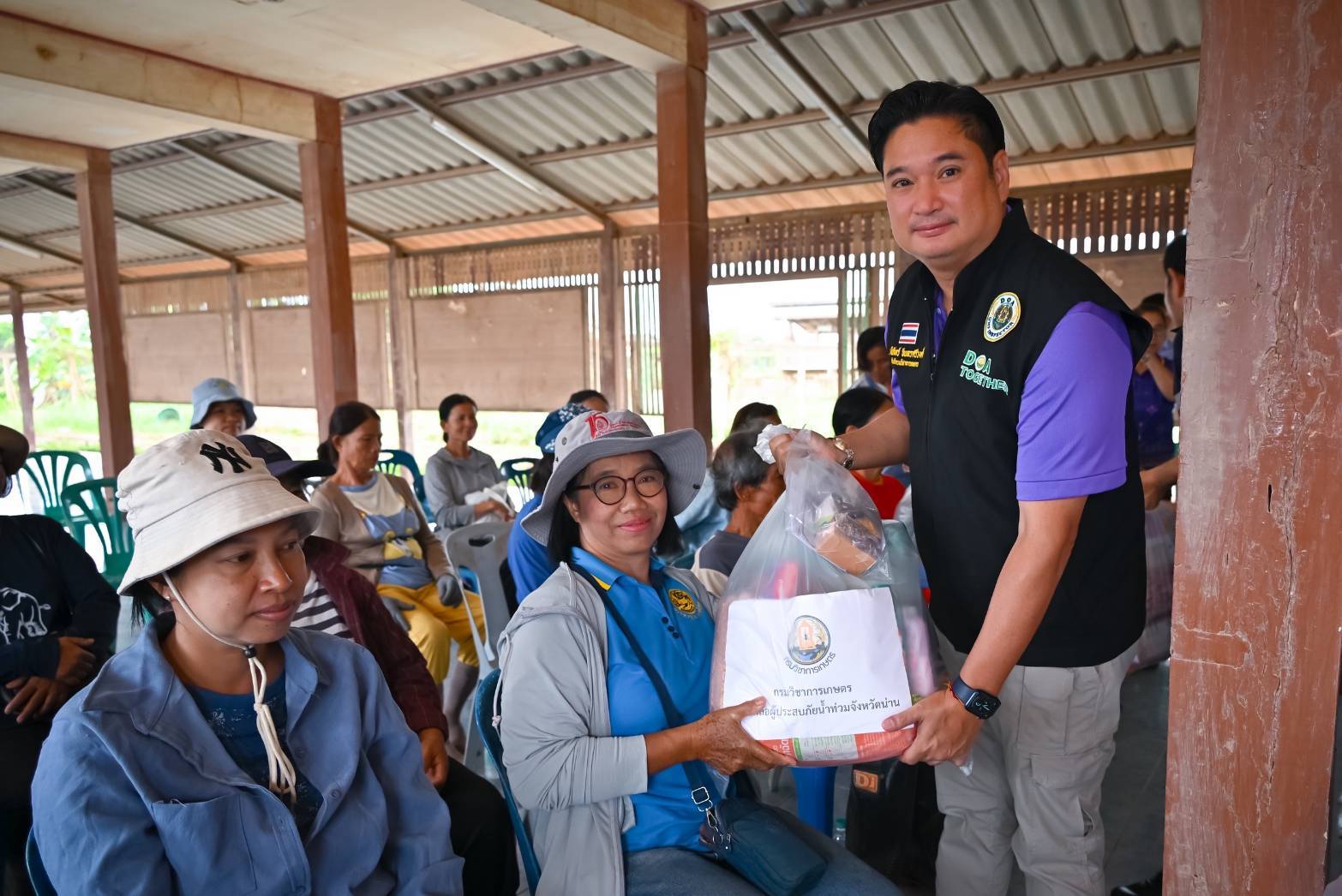 อธิบดีกรมวิชาการเกษตร ลงพื้นที่น่าน ติดตามช่วยเหลือเกษตรกรหลังน้ำท่วมหนักจากพายุวิภา 6 964318