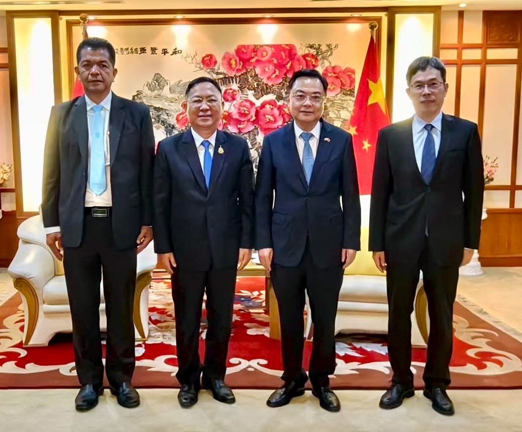 อธิบดีกรมปศุสัตว์ เข้าเยี่ยมคารวะ เอกอัครราชทูตสาธารณรัฐประชาชนจีนประจำประเทศไทย ในโอกาสเข้ารับตำแหน่งใหม่ สานสัมพันธ์ไทย-จีน ด้านปศุสัตว์ 4 S 16121889