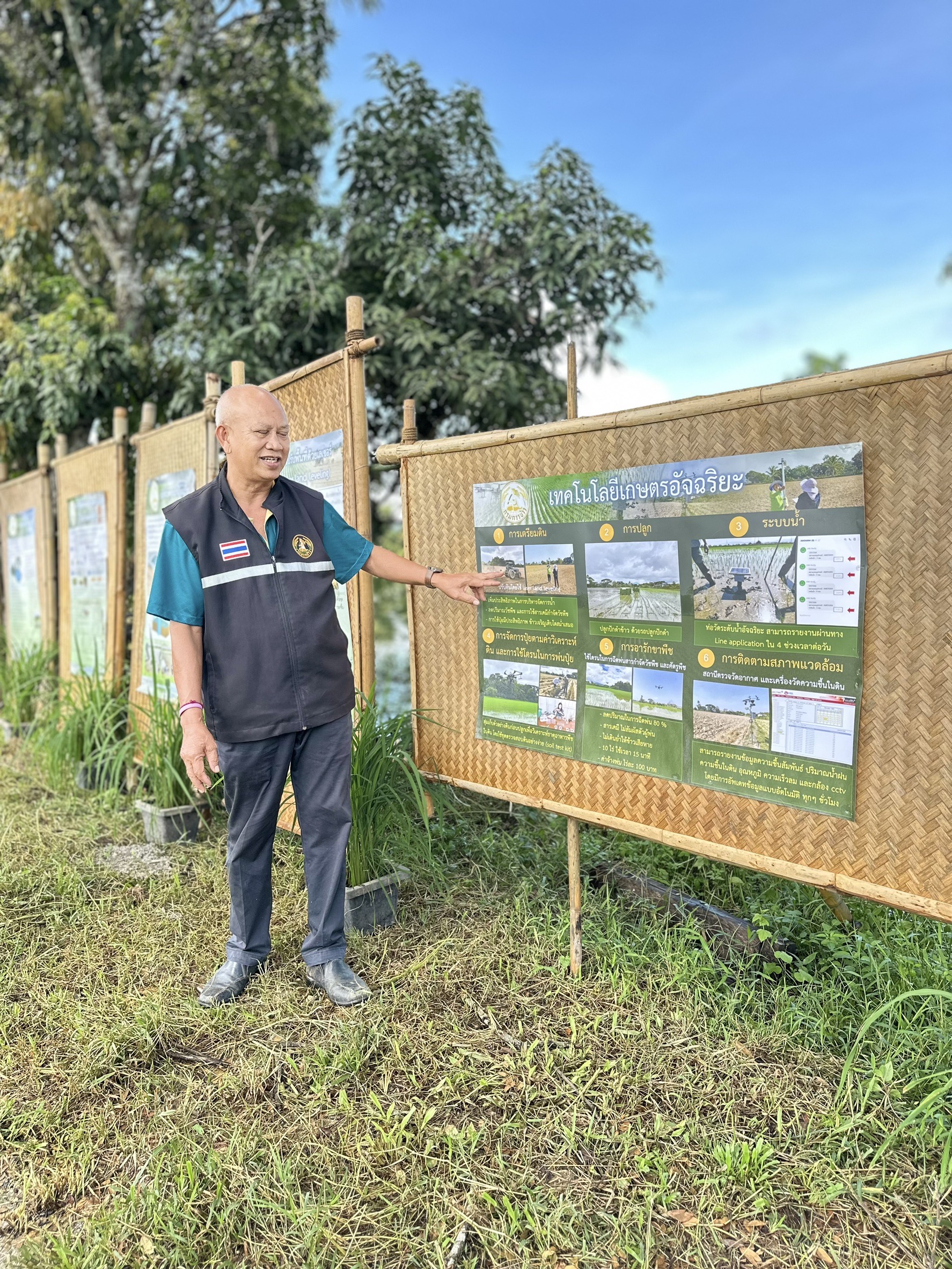 กรมการข้าวนำคณะสื่อมวลชนสัญจรศึกษาดูงานและประชาสัมพันธ์การดำเนินงานโครงการส่งเสริมและพัฒนาการผลิตข้าวด้วยเทคโนโลยีอัจฉริยะครบวงจร ปี 2568 9 S 16359529