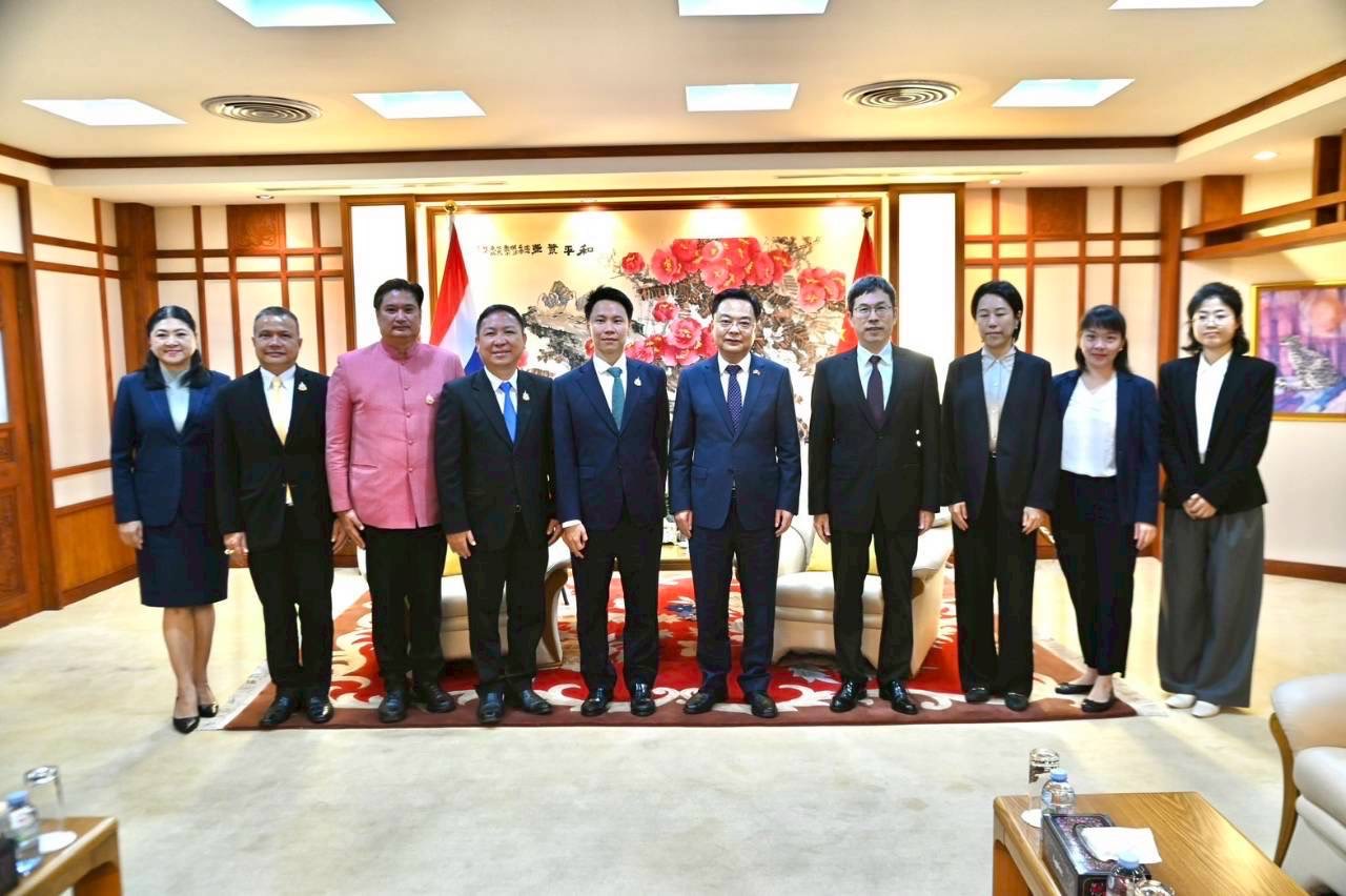 รมว.เกษตรฯ หารือเอกอัครราชทูตจีน ผลักดันความร่วมมือการค้าสินค้าเกษตรไทย-จีน 7 S 21110925