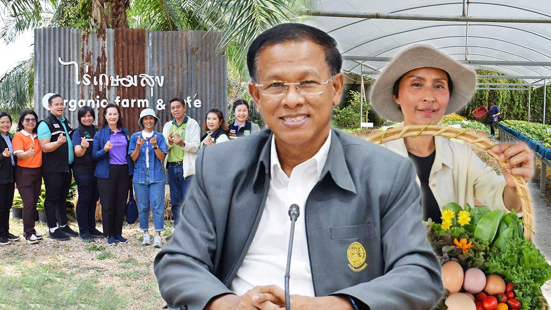 กรมวิชาการเกษตร ปลื้ม เกษตรกรอินทรีย์ดีเด่นแห่งชาติพลิกชีวิตจากสลัดกระถางสู่อาณาจักร “ฟาร์มผักอินทรีย์” 1 กรมวิชาการเกษตร ปลื้ม2