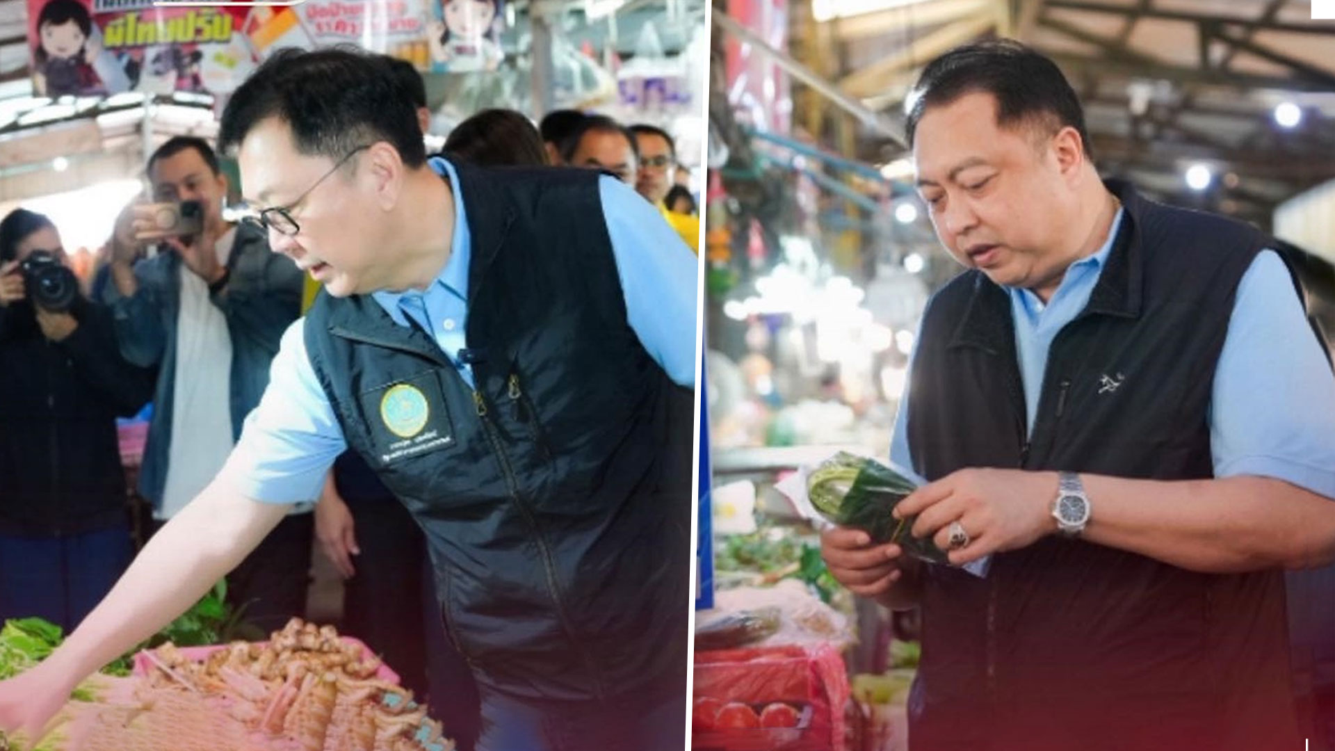 “จตุพร” ควง “สุชาติ” ลงพื้นที่ตลาดสวนมะม่วง จันทบุรี พูดคุยพ่อค้าแม่ค้า-ประชาชนพื้นที่ หนุนไทยช่วยไทย ใช้เสน่ห์ท้องถิ่นขับเคลื่อนเศรษฐกิจ 1 จตุพร ควง สุชาติ2