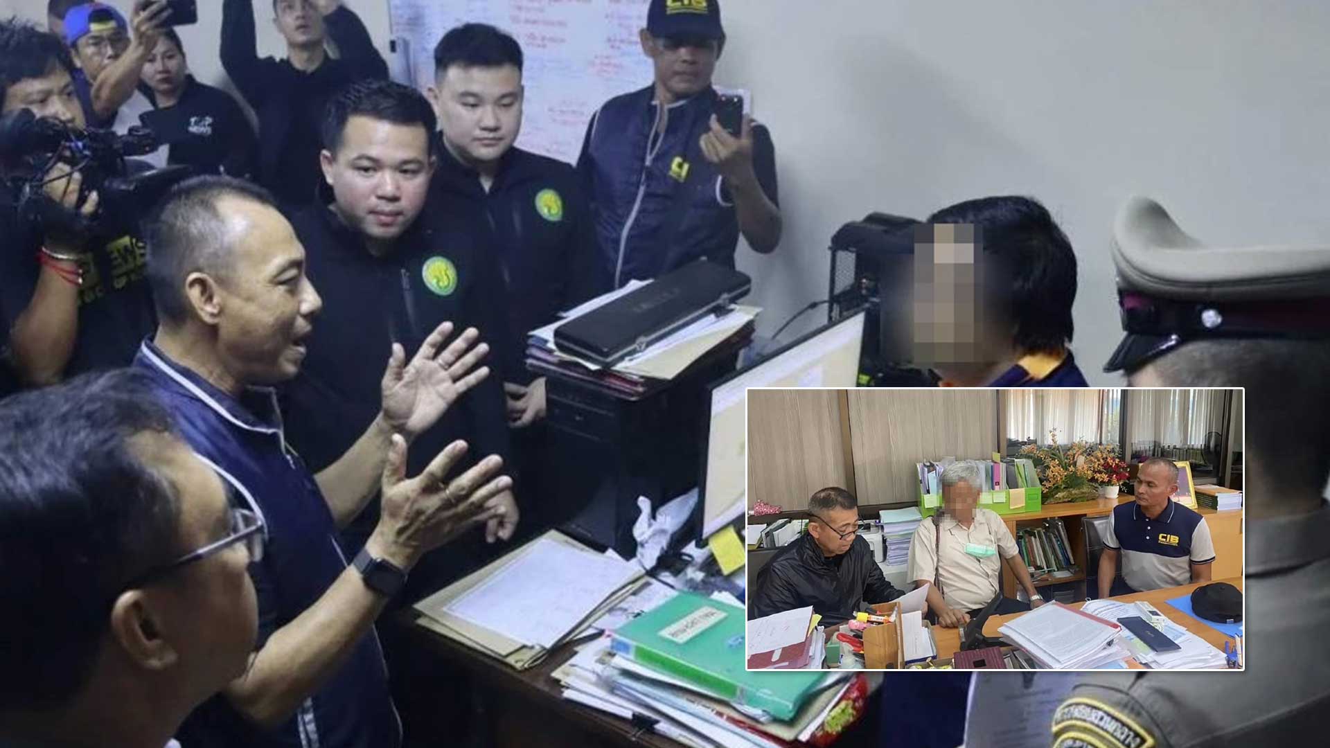 บุกจับคาสำนักงาน3