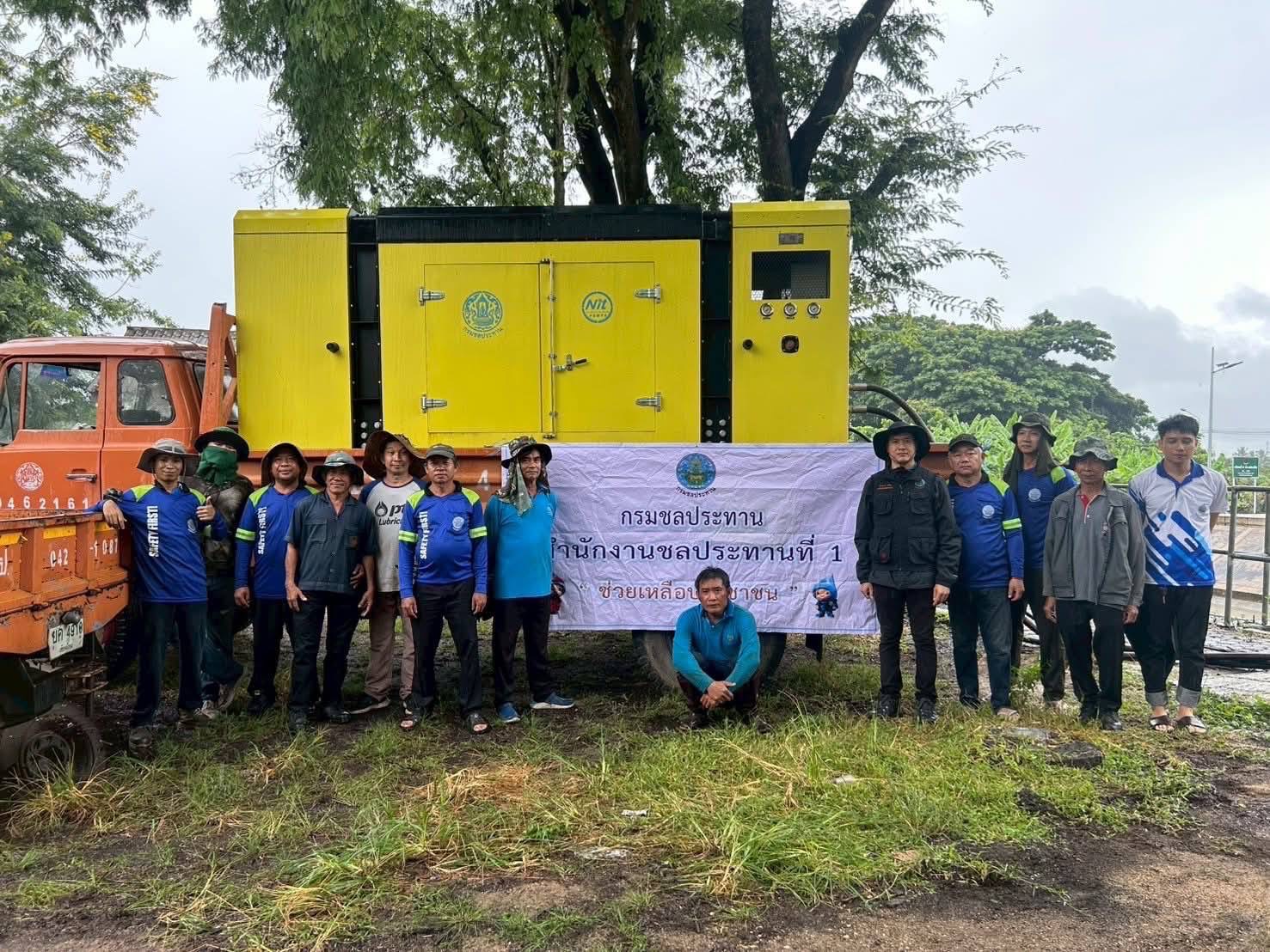 กรมชลฯ ระดมกำลังรับมือฝนเหนือ–น้ำหลาก หลัง “คาจิกิ” สลายตัว 8 ภาพชป7