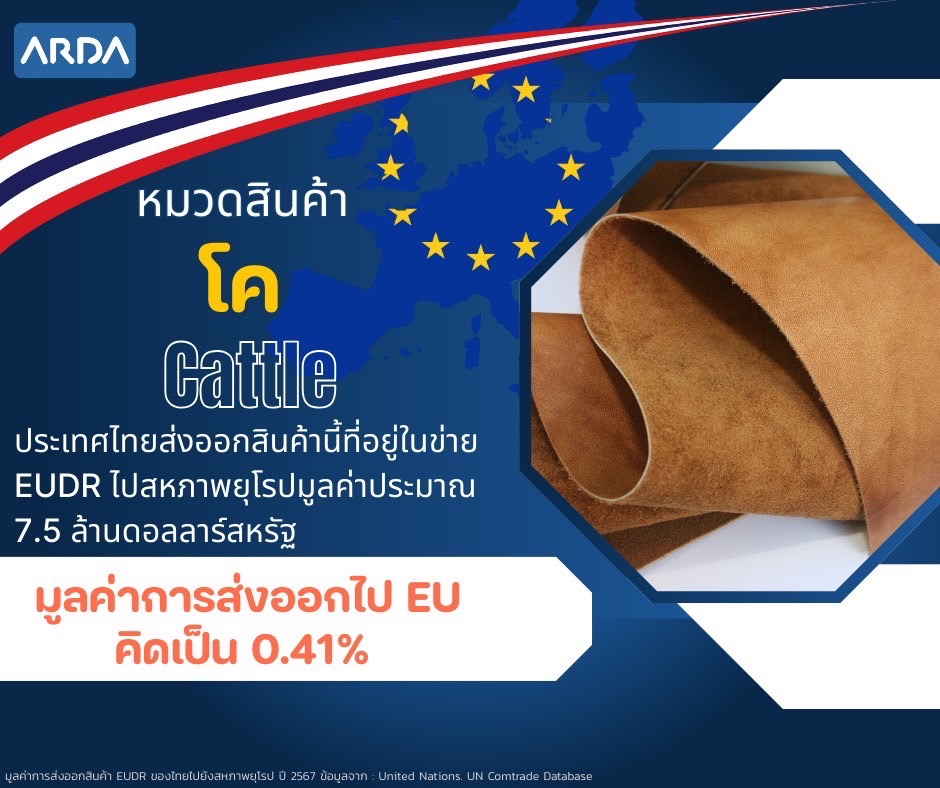 ARDA เปิดตัว 9 โครงการยกระดับสินค้าเกษตรไทย “ปลอดการทำลายป่า” พร้อมบุกตลาด EU ภายใต้กฎระเบียบ EUDR 11 ภาพสวก3
