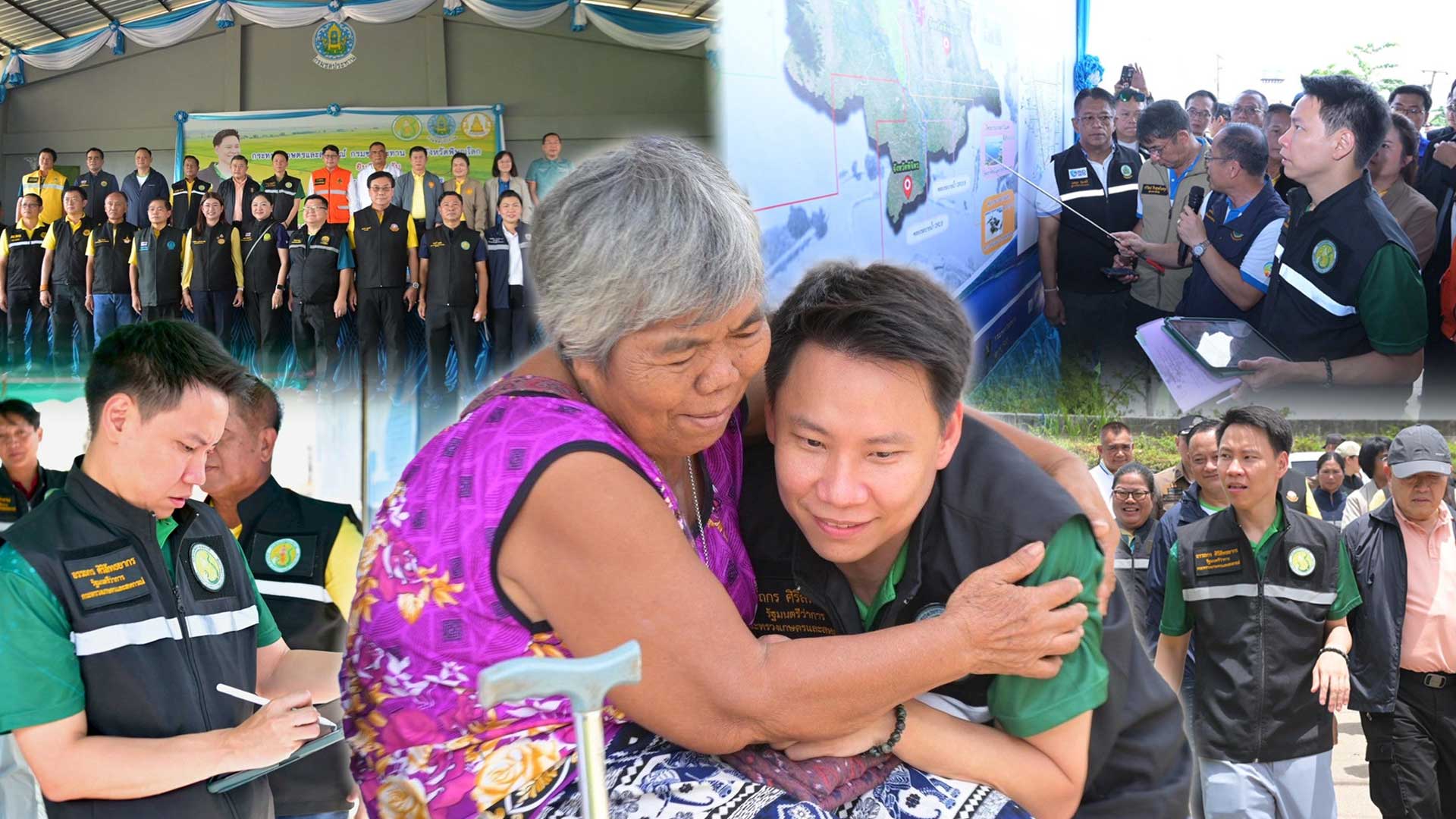 “รมว.อรรถกร” ลุย ทุ่งบางระกำ มั่นใจ เก็บเกี่ยวข้าวเสร็จภายใน ส.ค. ตามแผนบางระกำโมเดล 68 เตรียมพื้นที่รับน้ำหลากช่วงฤดูฝน 1 รมว.อรรถกร2แอ