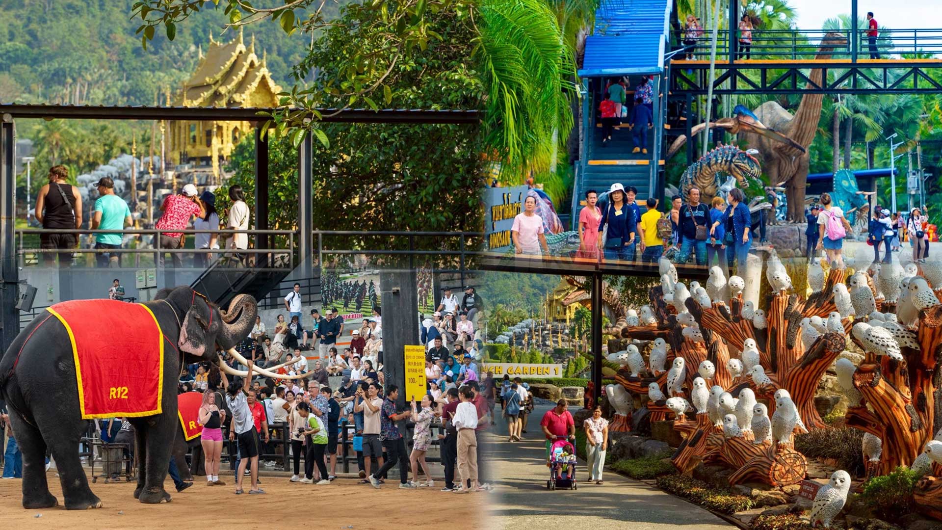 สวนนงนุชพัทยา จัดโปรแรง “ไทยเที่ยวไทย” มา 3 จ่าย 2 ตลอดเดือนกันยายน 1 สวนนงนุชพัทยา2