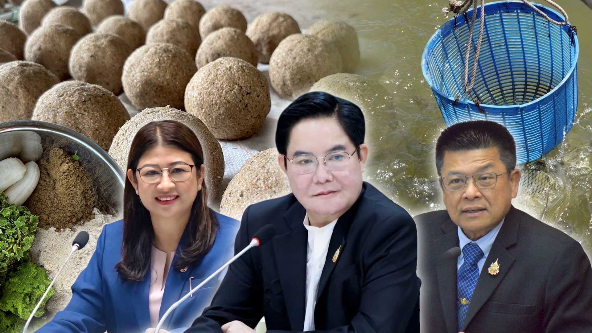 กรมประมงแนะสูตรผลิตอาหารสัตว์น้ำอินทรีย์จากวัตถุดิบท้องถิ่นหนุนเกษตรกรลดต้นทุนการเลี้ยง สัตว์น้ำโตไว ปลอดภัยจากสารเคมี 1 แนะสูตรผลิตอาหารสัตว์น้ำอินทรีย์3