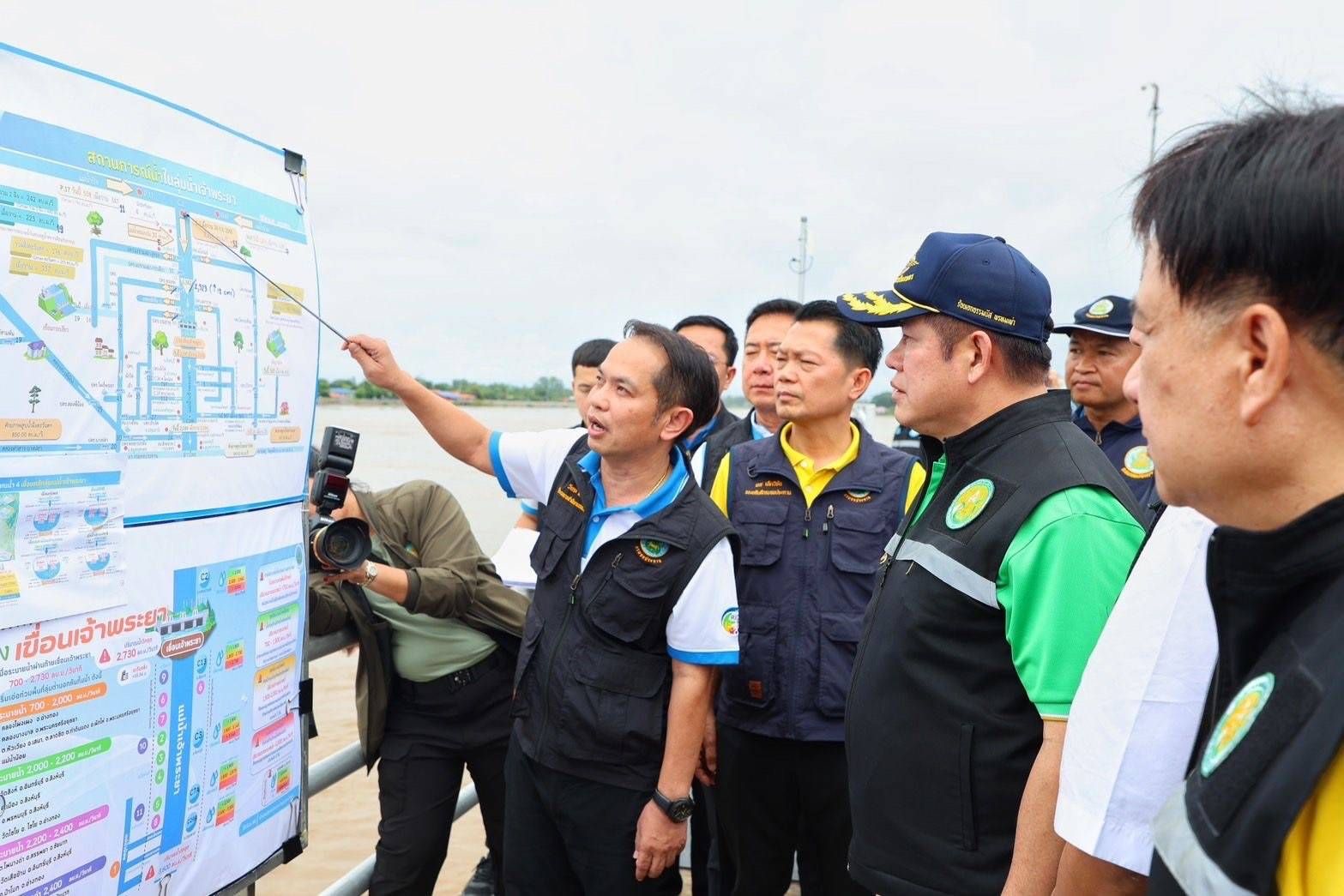 เขื่อนพระรามหก “ธงแดง” ระดับน้ำเกณฑ์วิกฤต 9 1086817