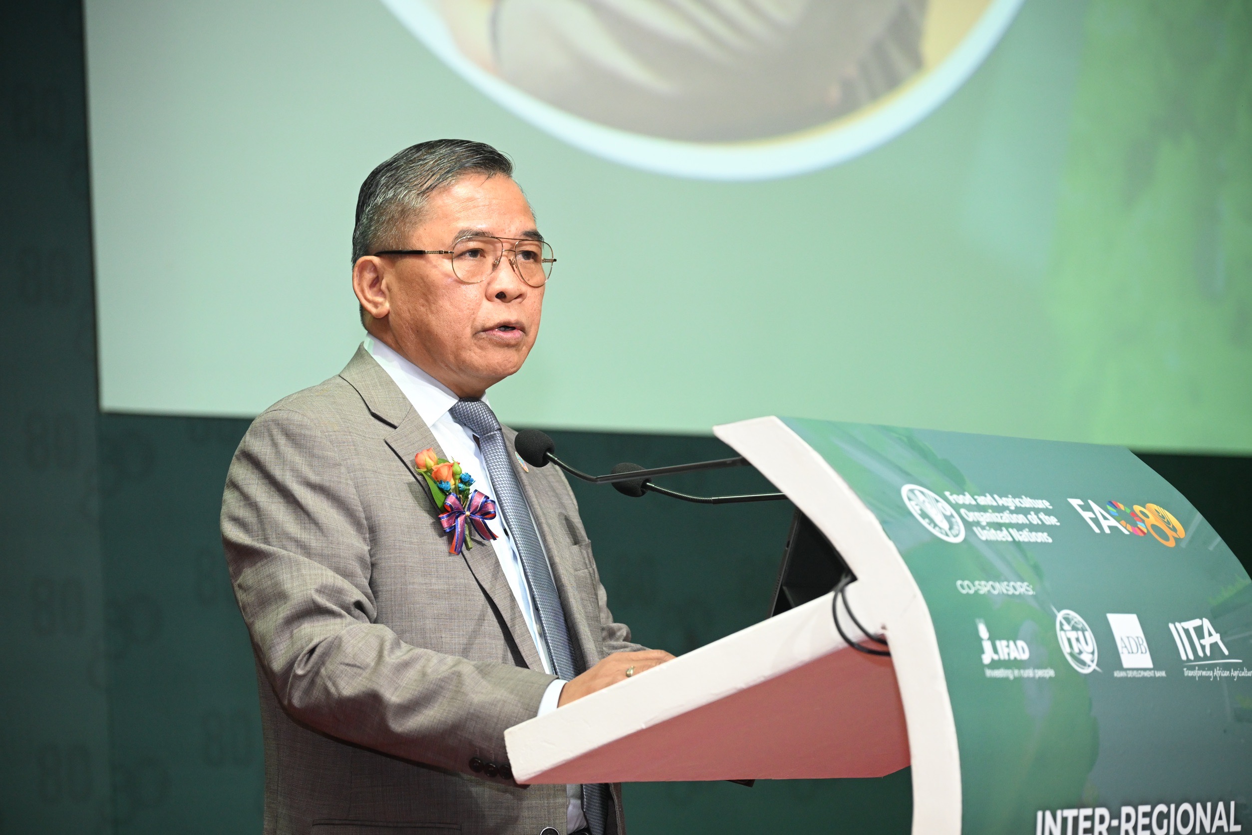 กระทรวงเกษตรฯ ร่วมกล่าวเปิดการประชุม Inter-regional Digital Agriculture Solutions Forum 2025 เน้นย้ำความมุ่งมั่นขับเคลื่อนนโยบายเกษตรดิจิทัลไทยในอนาคต 6 4