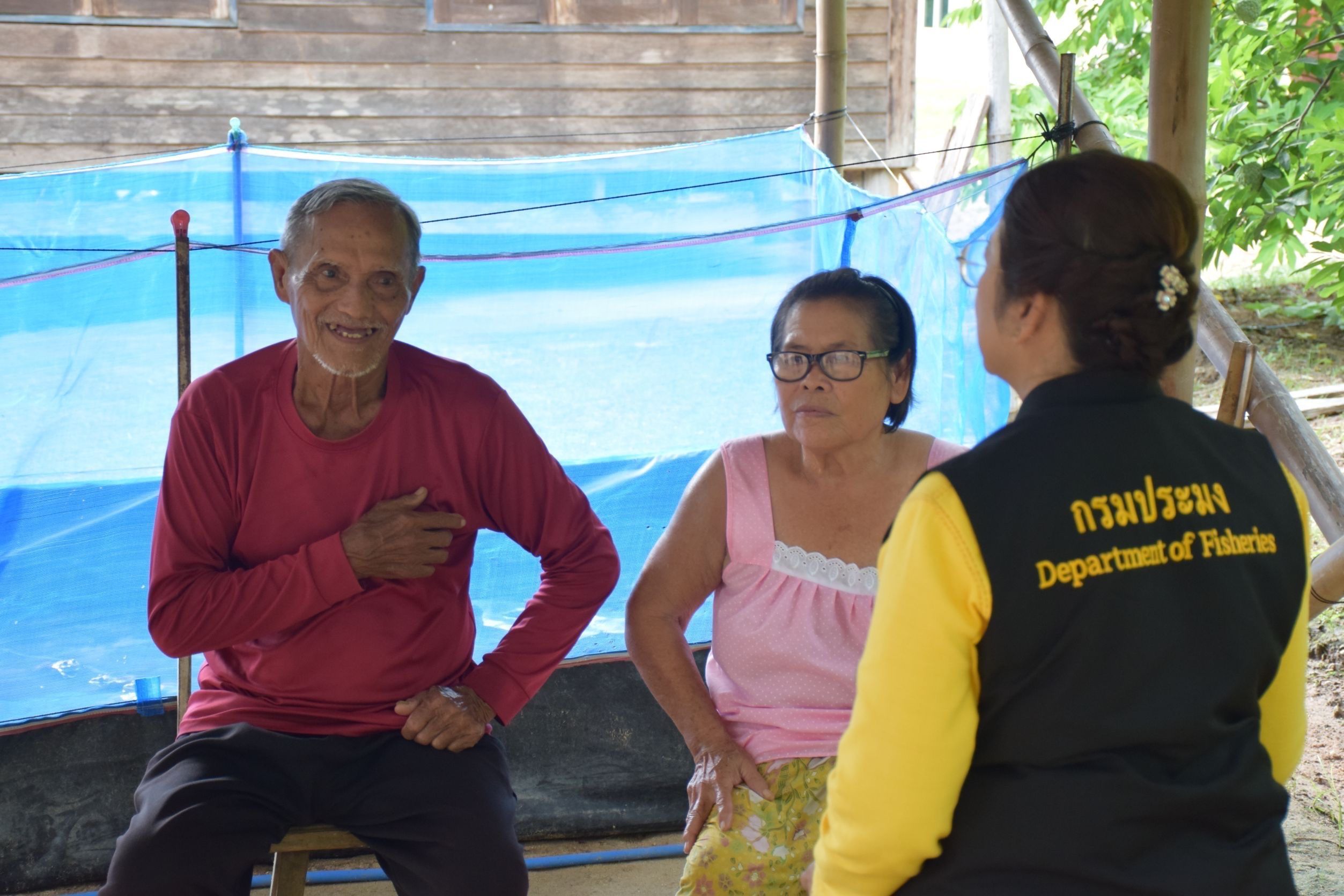 กรมประมง ส่งเสริมเกษตรกร จ.ชัยนาท เลี้ยงกบนาสร้างอาชีพเสริม เพิ่มรายได้ ระหว่างพักชำระหนี้กับ ธ.ก.ส. 7 591084