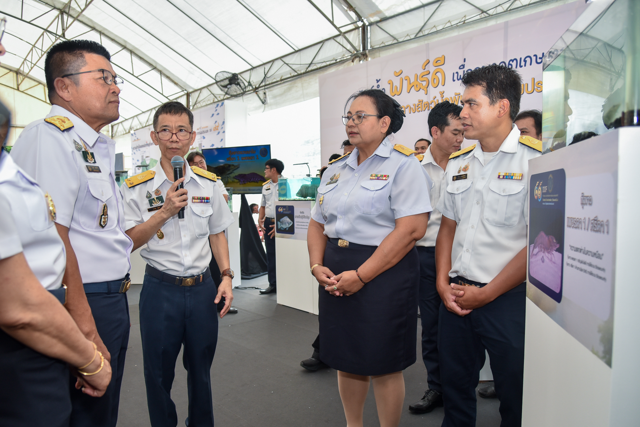 กรมประมง ครบปีที่ 99ก้าวสู่ Fisheries Transformation”จัดแสดงนิทรรศการ 9 โซน “การประมง 3 น้ำ สู่แผ่นดิน สร้างอาชีพ เพิ่มรายได้” เปิดมิติใหม่สู่วิถียั่งยืน ยกระดับประมงไทยสู่มาตรฐานสากลโชว์ศักยภาพ GDP ประมงแตะ 1.38 แสนล้านบาท 12 598152