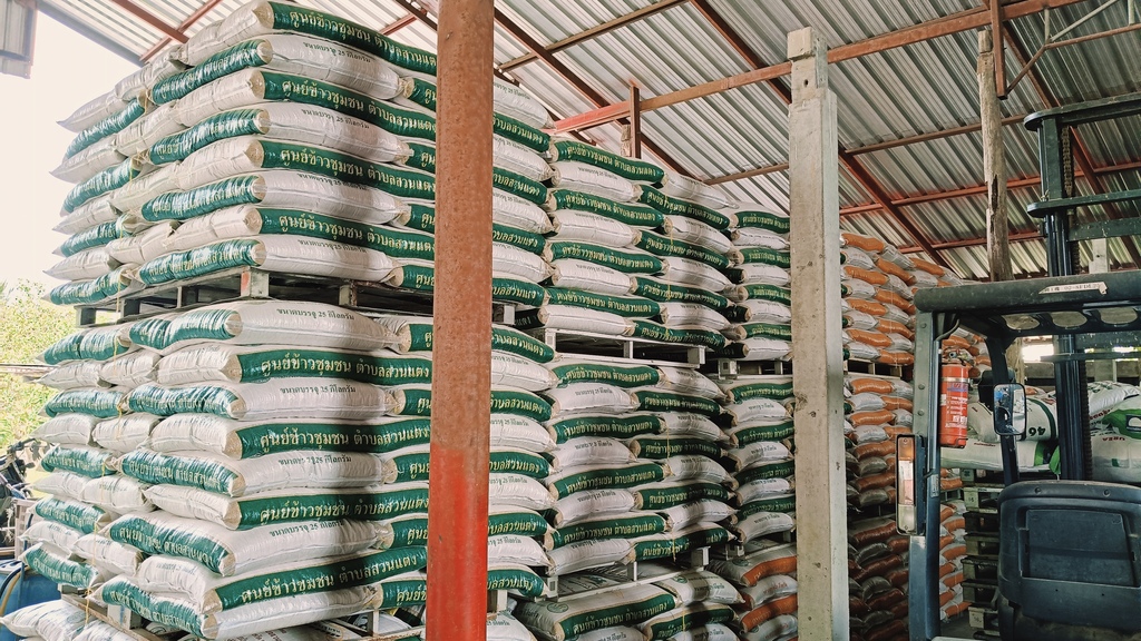 ‘แปลงใหญ่ทั่วไป (ข้าว)’ จ.สุพรรณบุรี ผลิตข้าว GAP คุณภาพ แหล่งให้บริการเครื่องจักรกลการเกษตรในพื้นที่ สร้างรายได้ให้กลุ่ม 810,000 บาท/ปี 8 IMG20250221120245 0