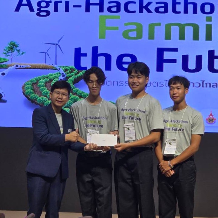 2 ผลงาน ม.แม่โจ้ คว้ารางวัลชนะเลิศ - ชมเชยเวที Agri-Hackathon 2025 “Farming the Future” 3 messageImage 1758015924575