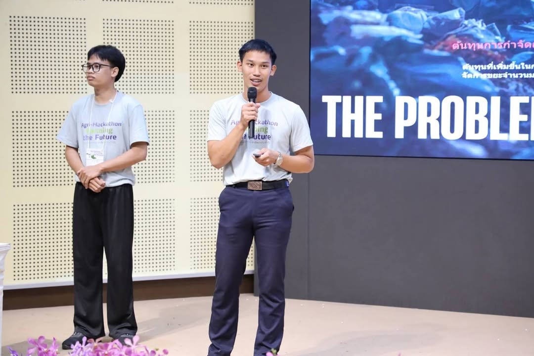 2 ผลงาน ม.แม่โจ้ คว้ารางวัลชนะเลิศ - ชมเชยเวที Agri-Hackathon 2025 “Farming the Future” 10 messageImage 1758015979564