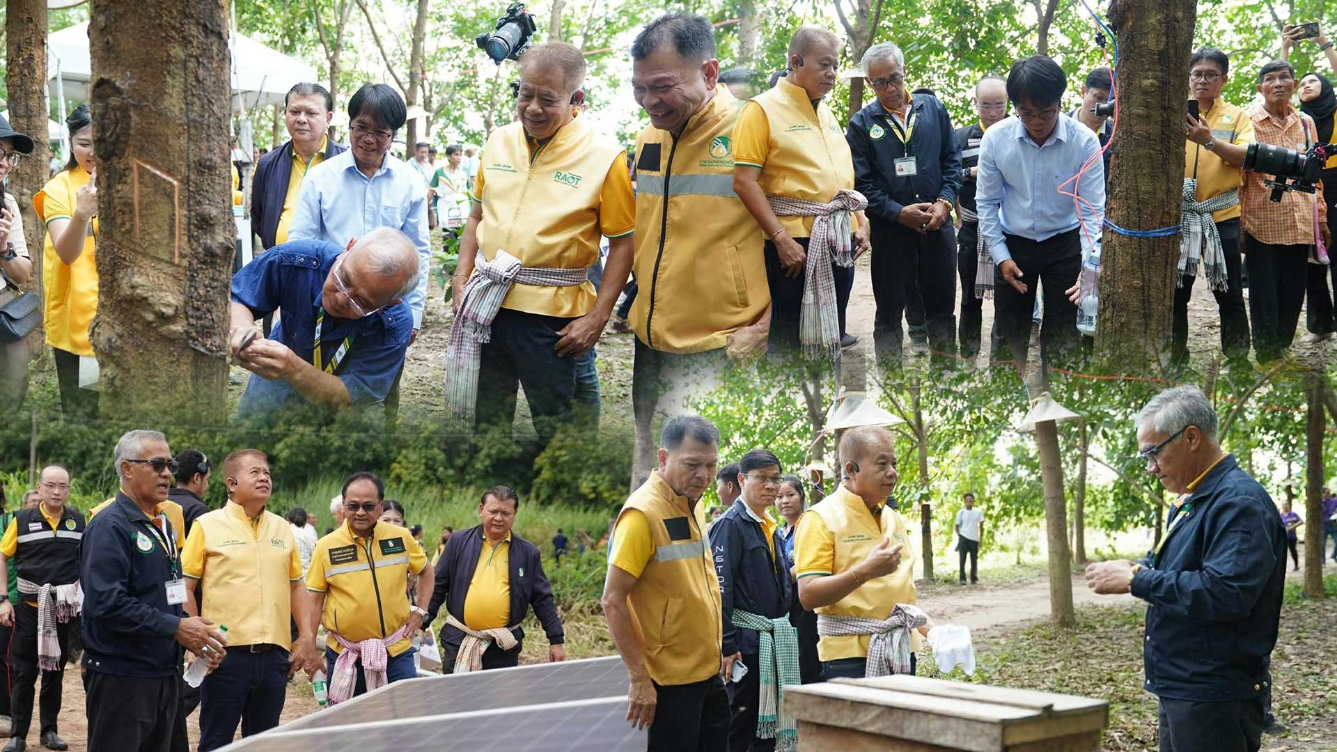 กยท. หนุนสวนยาง จ.อุทัยธานี มุ่งยกระดับอาชีพ ต่อยอด “สวนยางอารยเกษตร สู่ Smart Farm” ลดต้นทุน - เพิ่มรายได้อย่างยั่งยืน 1 กยท3