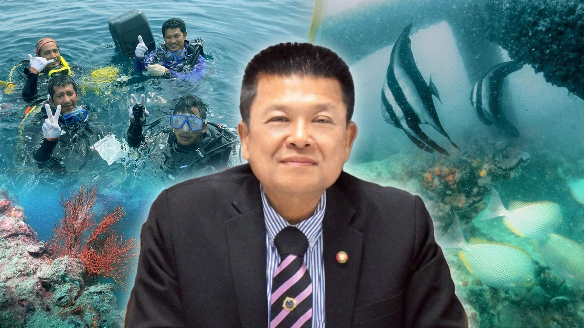 กรมประมง…เผยผลสำเร็จโครงการจัดสร้างแหล่งอาศัยสัตว์ทะเลคืนความสมบูรณ์สู่ระบบนิเวศ ฟื้นชีวิตใหม่ให้ท้องทะเลไทย 1 กรมประมง.เผยผลสำเร็จ2