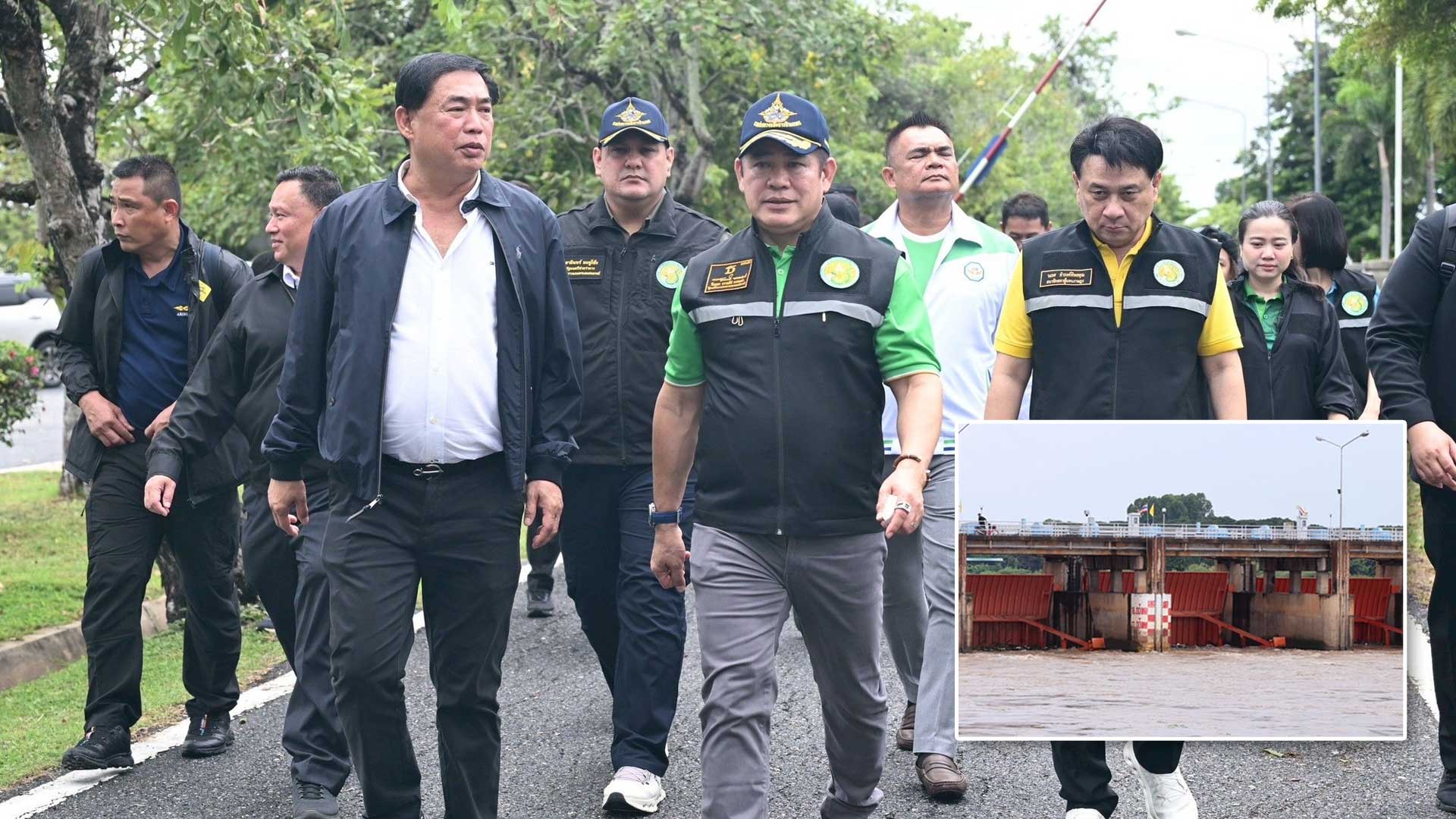 รองนายกฯ “ธรรมนัส” รุดดูน้ำเจ้าพระยา ป่าสัก สั่งเร่งกำจัดผักตบชวา 1 ธรรมนัส2 2