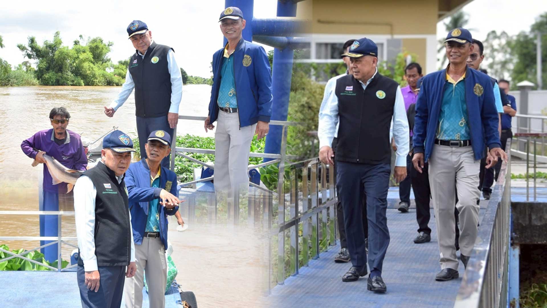 ปลัดเกษตรฯ ตรวจเยี่ยมเขตพื้นที่รักษาพันธุ์สัตว์น้ำท่าจีน พร้อมให้กำลังใจเจ้าหน้าที่หน่วยงานในสังกัด 1 ปลัดเกษตรฯ2 3