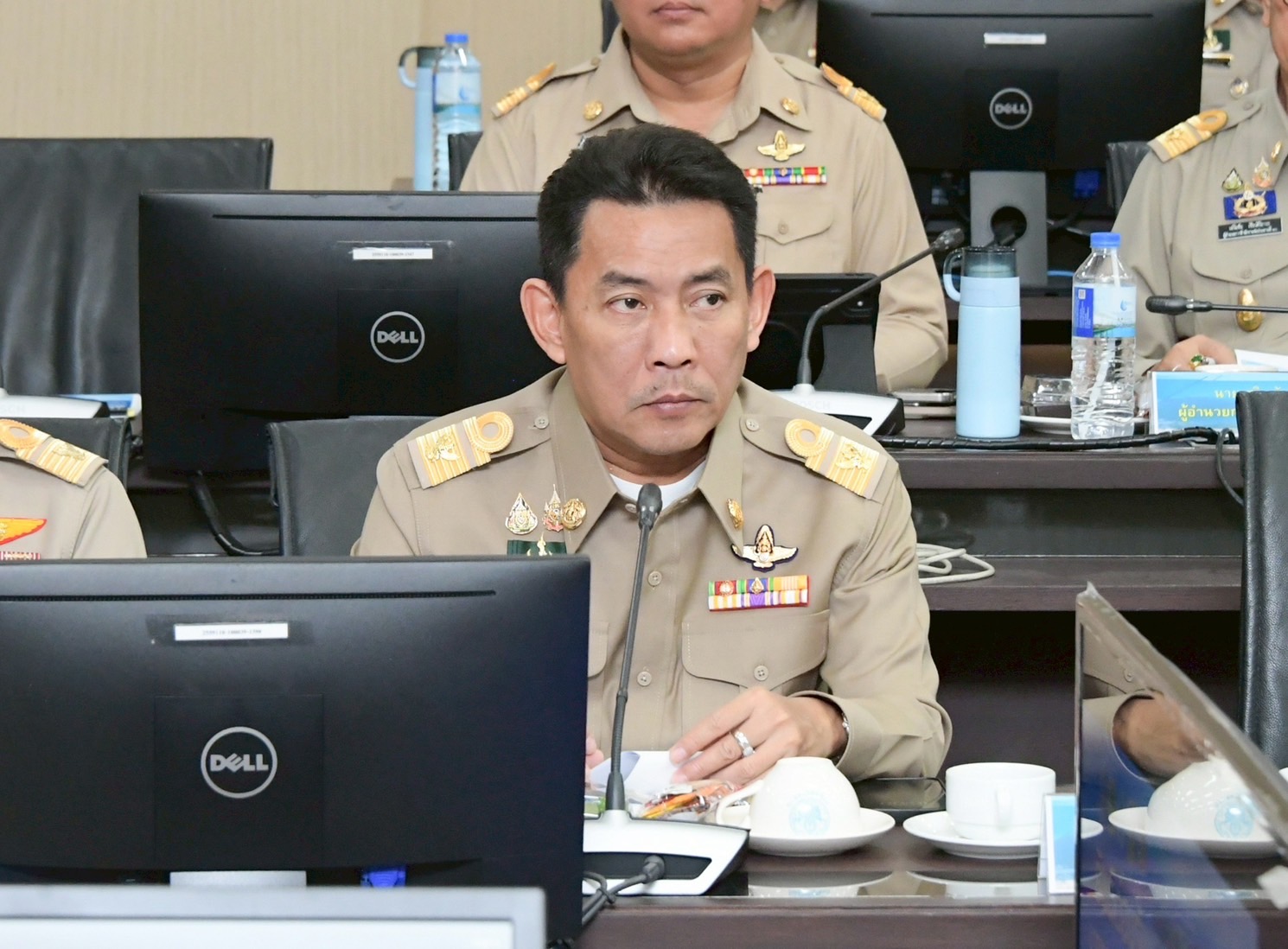 องคมนตรี ติดตามสถานการณ์น้ำลุ่มเจ้าพระยา 3 ภาพชป2 0