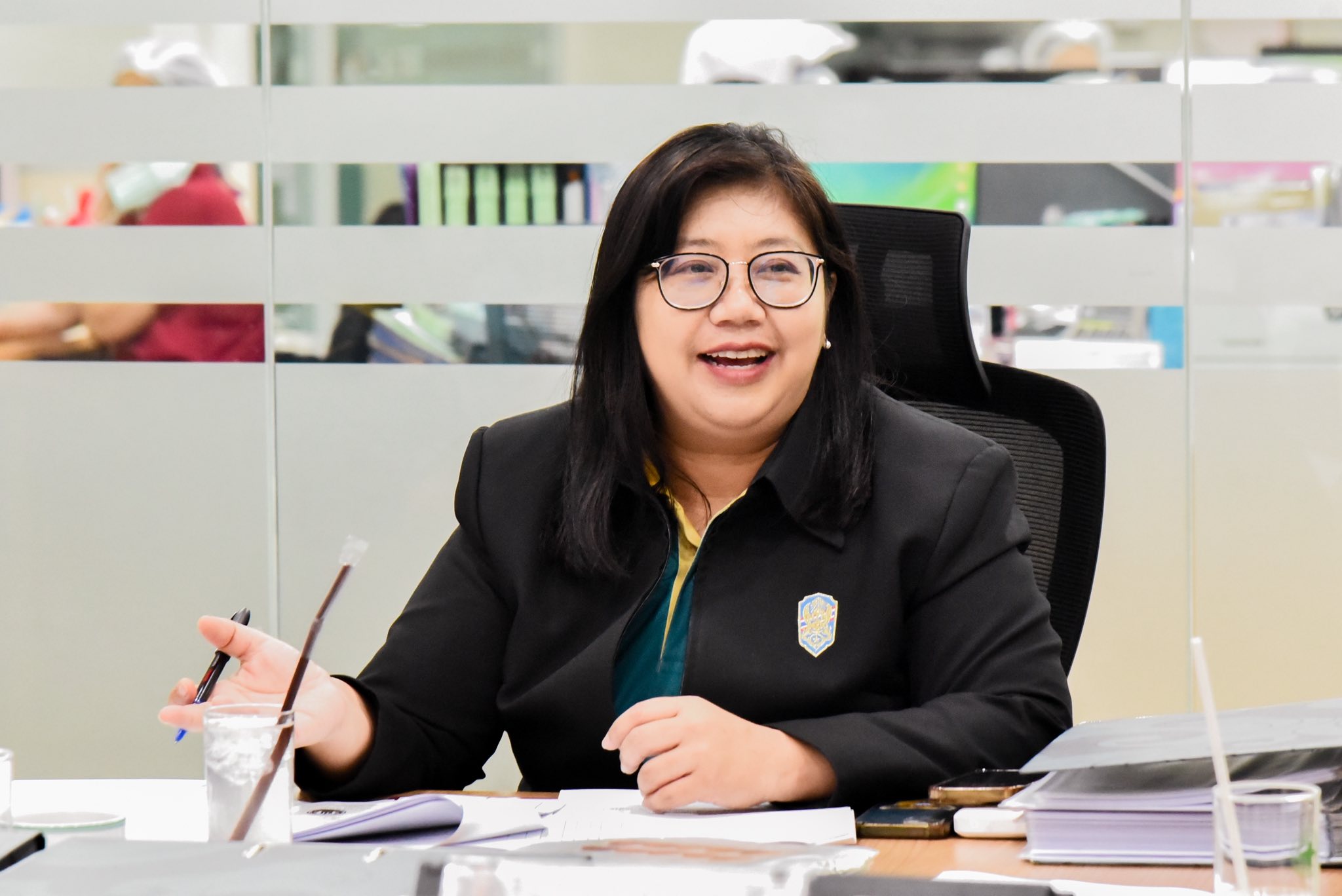 มกอช. ยกระดับ ส่งเสริมการใช้วัตถุดิบสินค้าเกษตรปลอดภัย สร้างความเชื่อมั่นด้านโภชนาการสู่โรงพยาบาลอาหารปลอดภัย (Q Hospital)” 9 ภาพมกอช8 0