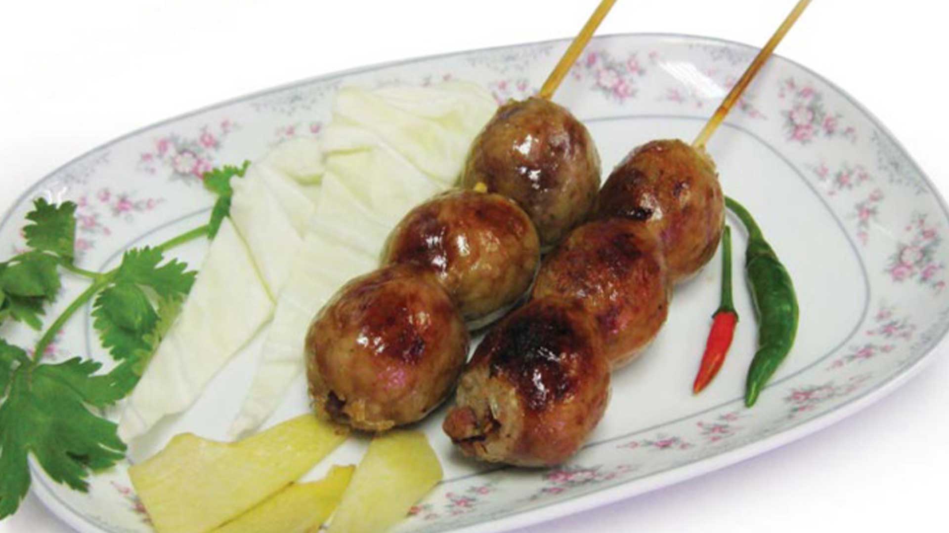 การแปรรูปสัตว์น้ำ (ตอนที่ 15) : ไส้กรอกอีสาน ( ปลา) 1 ไส้กรอกอีสาน3