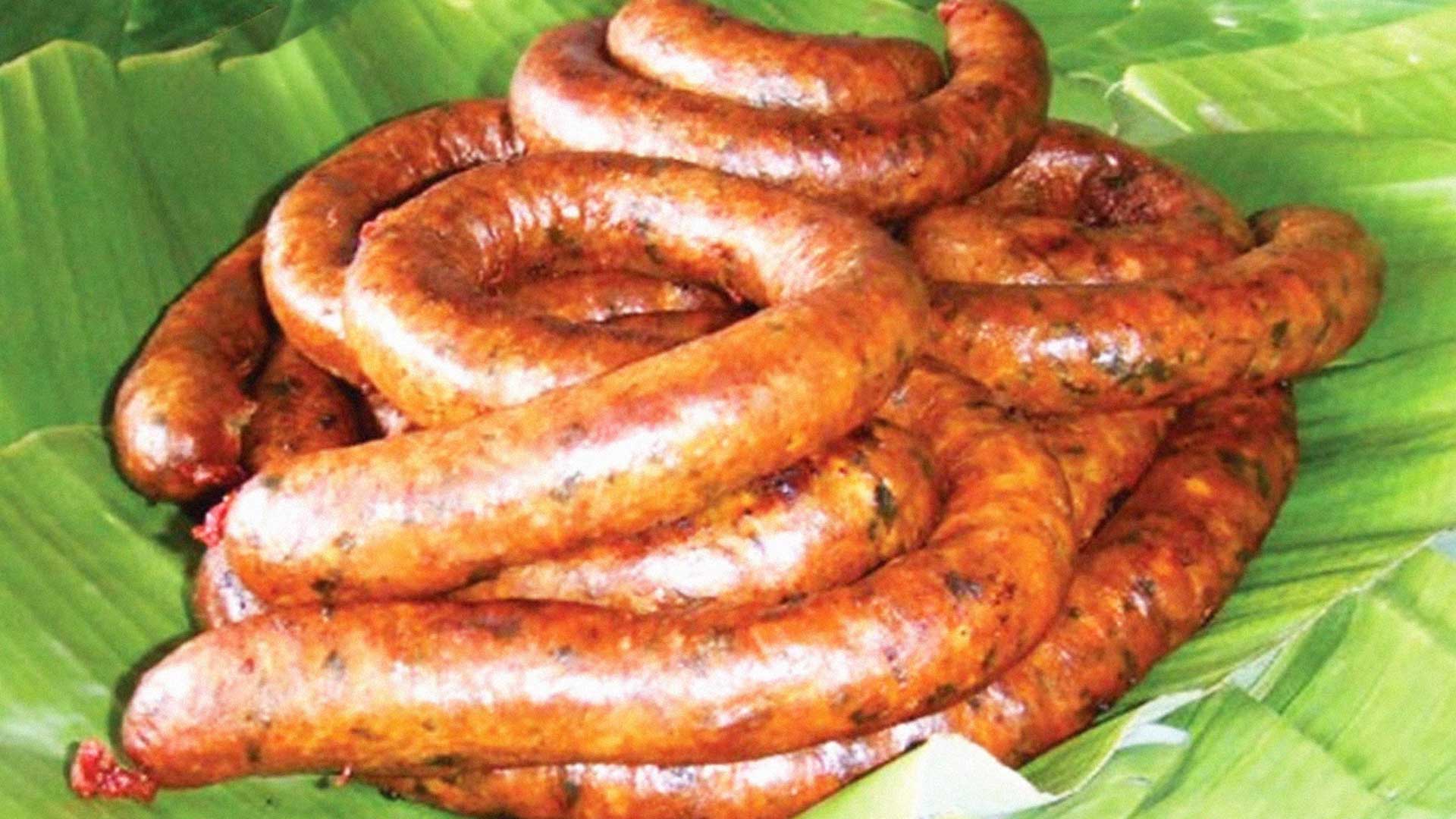 การแปรรูปสัตว์น้ำ (ตอนที่ 18 ): ไส้อั่วปลา 1 ไส้อั่วปลา2