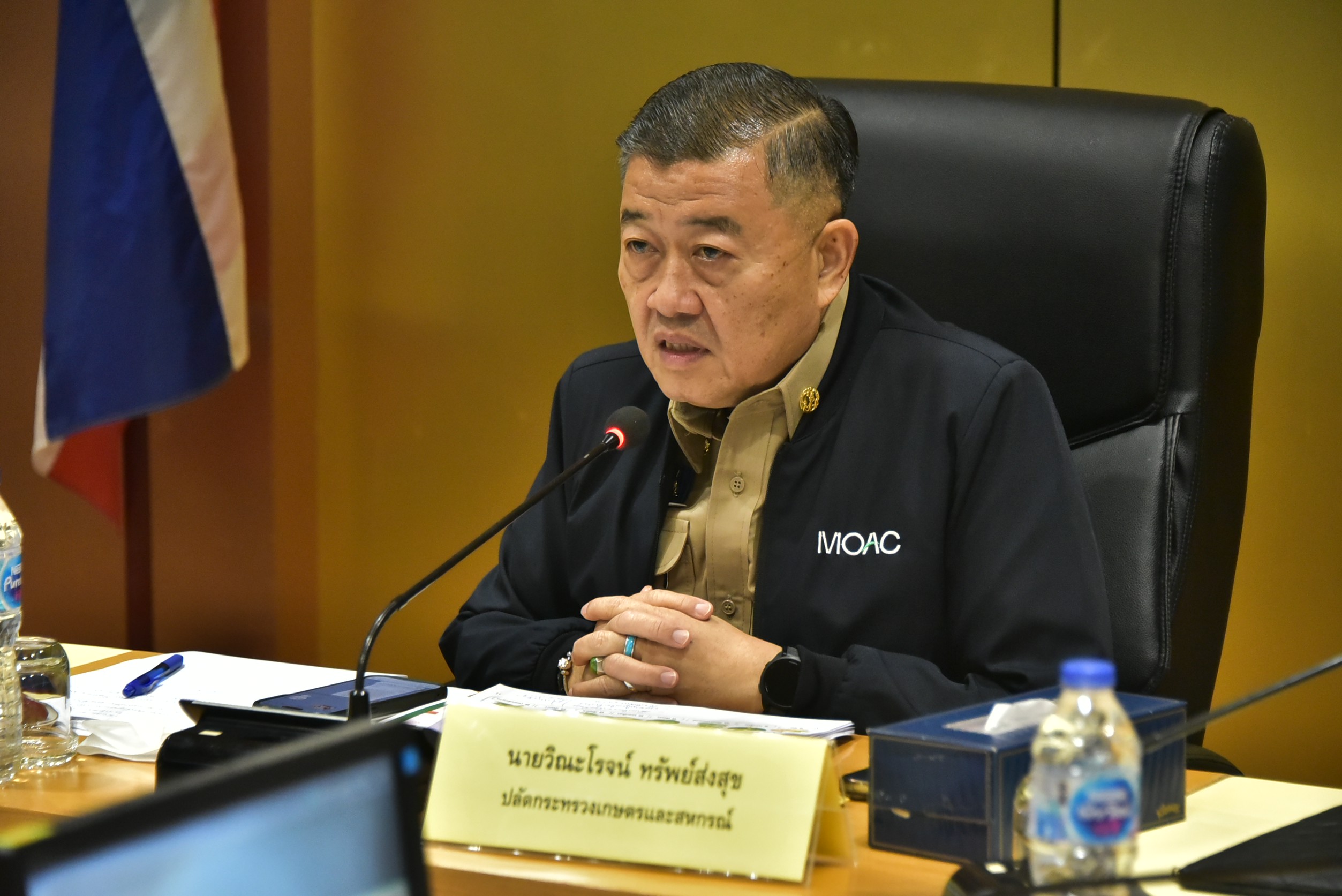 ปลัดเกษตร มอบนโยบายแก่บุคลากรในสังกัดสำนักงานปลัดกระทรวงเกษตรและสหกรณ์ มุ่งขับเคลื่อนพัฒนา สร้างความเข้มแข็งภาคการเกษตรอย่างยั่งยืน 2 1 2