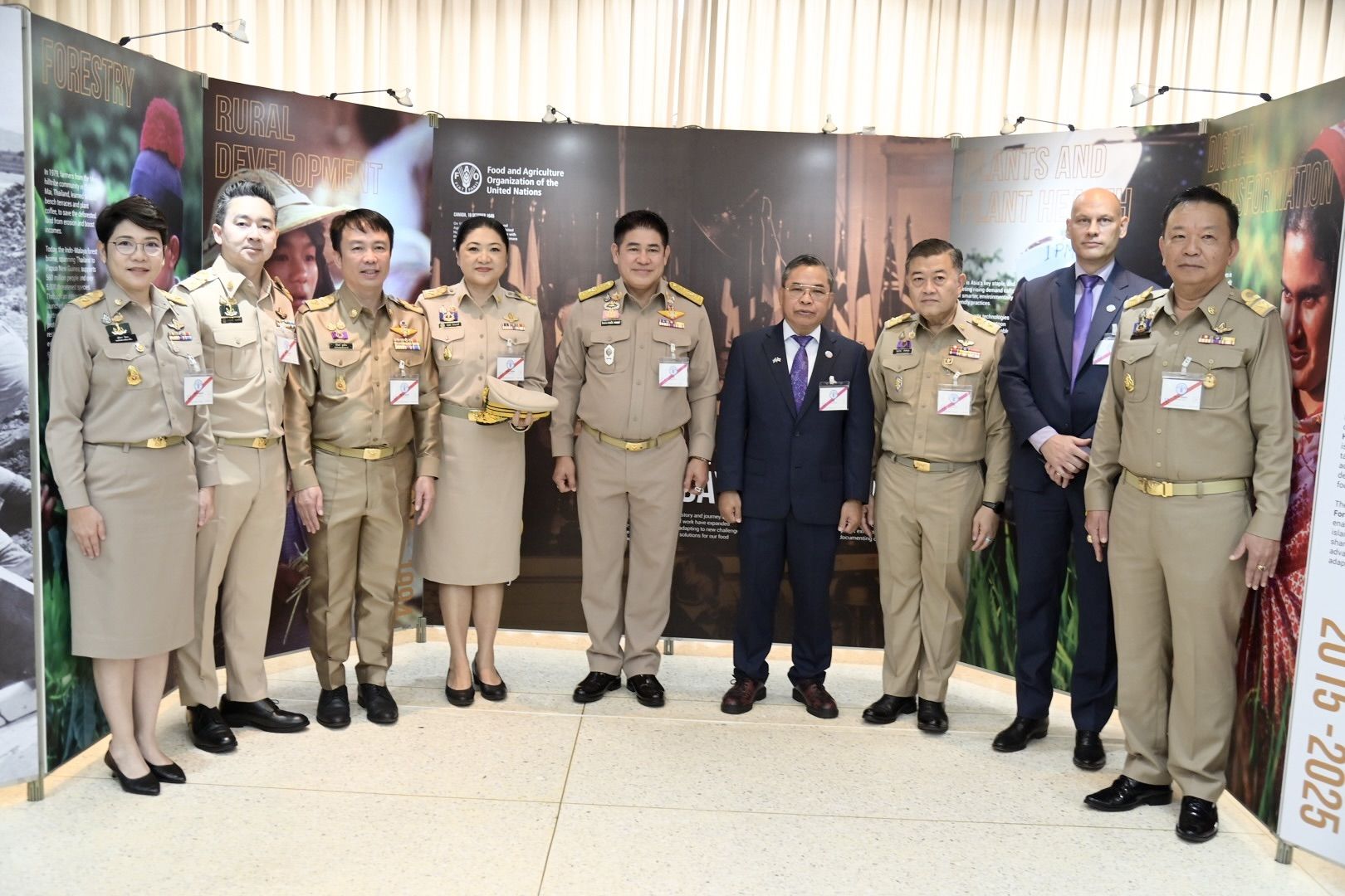 สมเด็จพระกนิษฐาธิราชเจ้า กรมสมเด็จพระเทพรัตนราชสุดาฯ สยามบรมราชกุมารี เสด็จฯ เป็นองค์ประธานในพิธีเปิดงานวันอาหารโลก 2025 และในโอกาสครบรอบ 80 ปี FAO 10 1371236 0