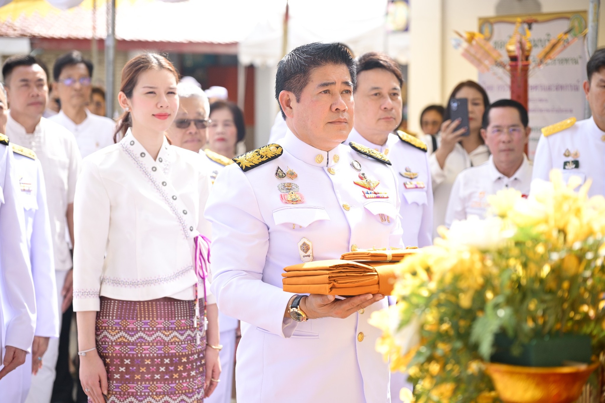 กระทรวงเกษตรและสหกรณ์ จัดพิธีถวายผ้าพระกฐินพระราชทาน ประจำปี 2568 โดยมีข้าราชการ พนักงาน เจ้าหน้าที่ และประชาชนผู้มีจิตศรัทธา เข้าร่วม ณ วัดศรีโคมคำ พระอารามหลวง ตำบลเวียง อำเภอเมือง จังหวัดพะเยา 4 23