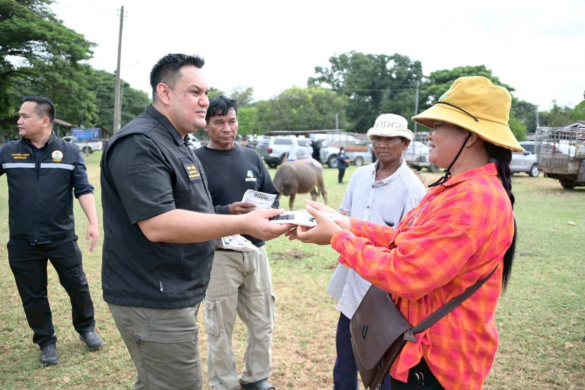 รมช.อามินทร์ เปิดโครงการรณรงค์ฉีดวัคซีนป้องกันโรคปากและเท้าเปื่อย และโรคลัมปีสกิน ในพื้นที่จังหวัดสุรินทร์ 6 3728385