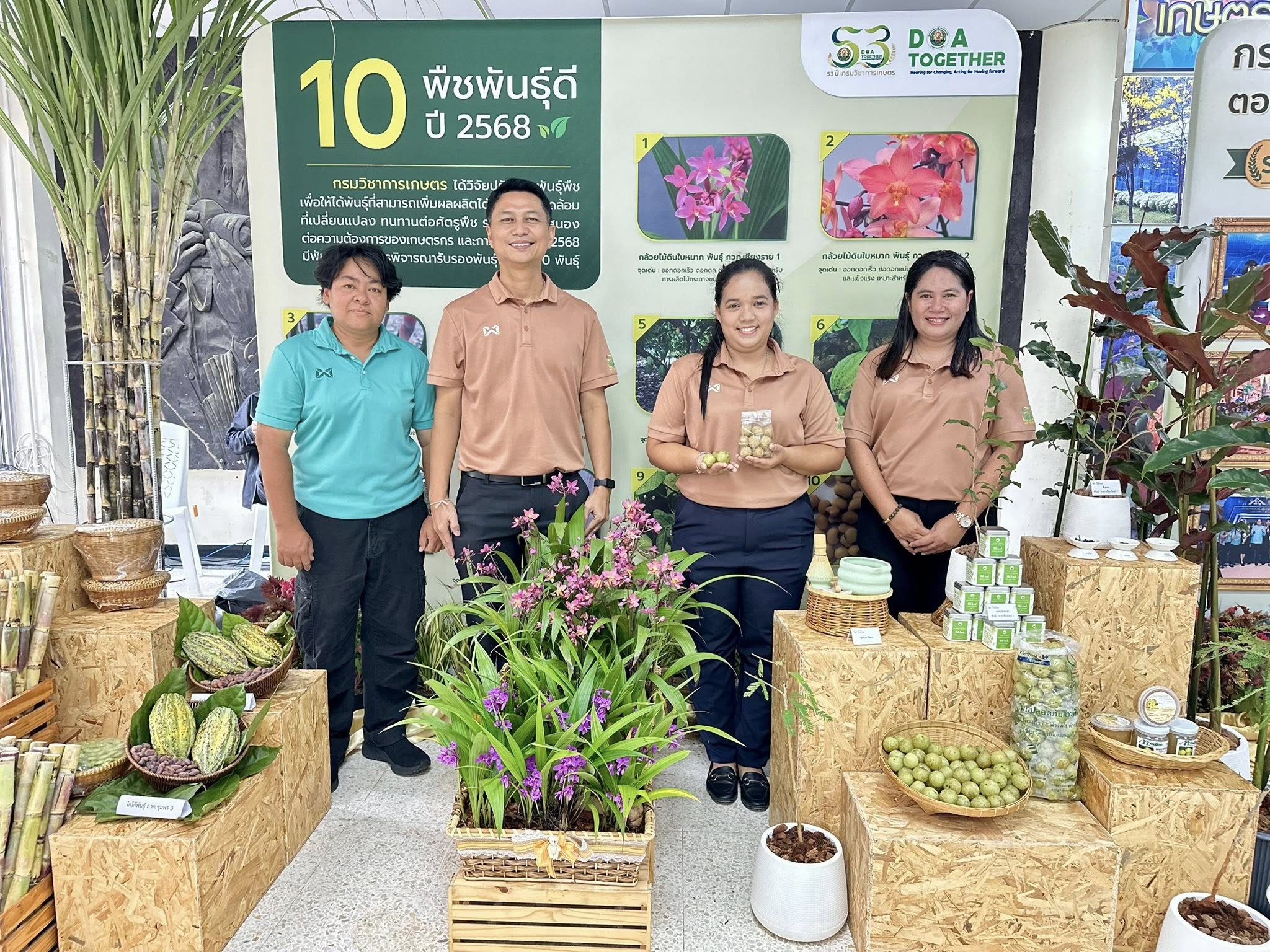 เปิด 10 พืชพันธุ์ดี ปี 2568 จากกรมวิชาการเกษตร 4 556869047