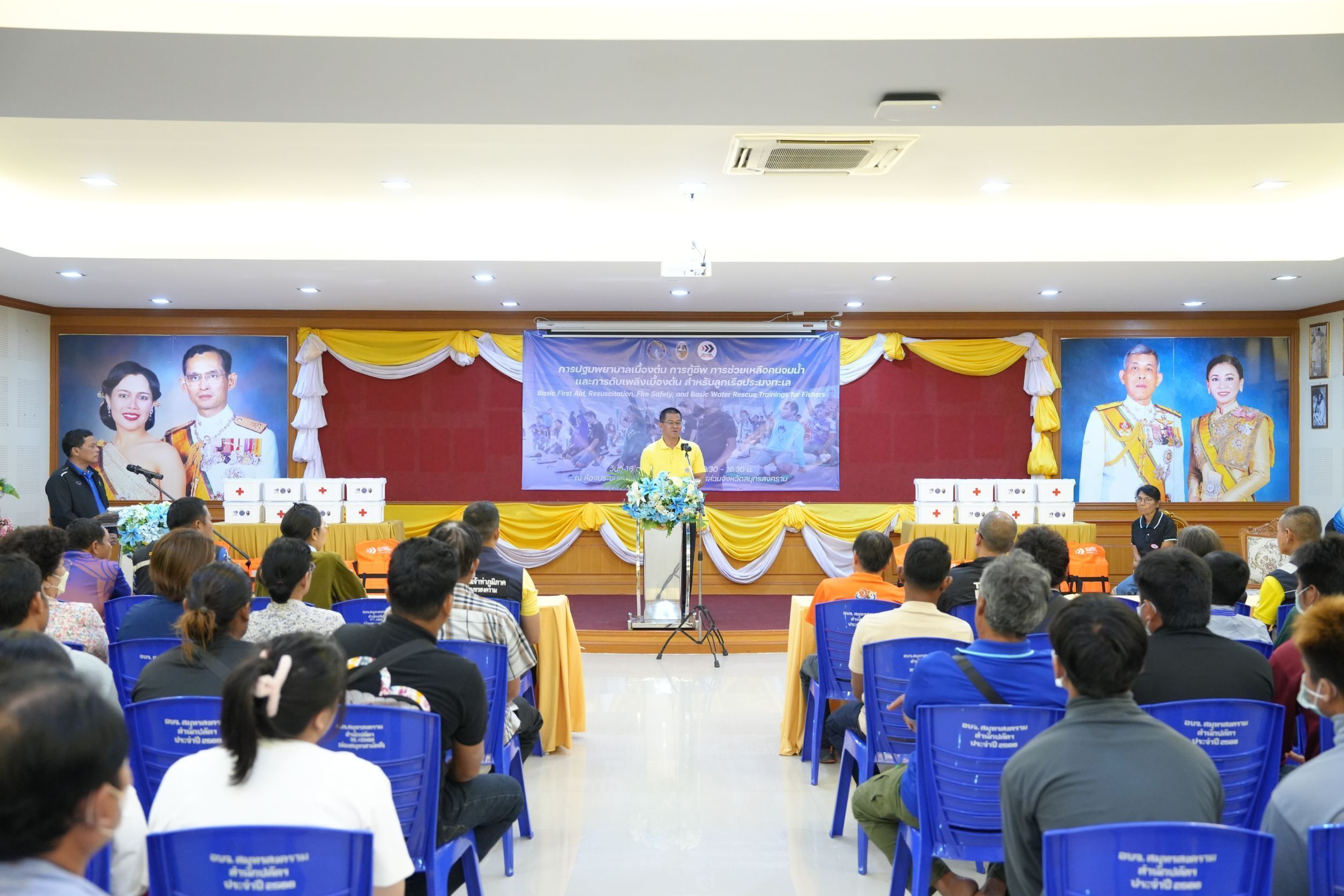 กรมประมง จับมือ STF ขับเคลื่อนความปลอดภัยทางทะเลผ่านการอบรมปฐมพยาบาลเบื้องต้นสำหรับลูกเรือประมงยกระดับแรงงานภาคประมงไทยสู่มาตรฐานสากล 4 627266