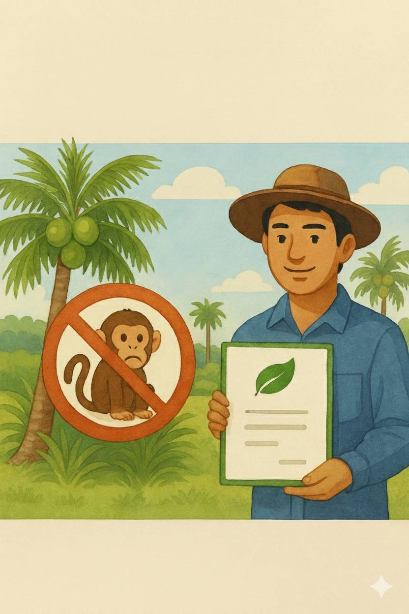 “GAP Monkey Free Plus : ใบเบิกทางของมะพร้าวไทย” 2 998828