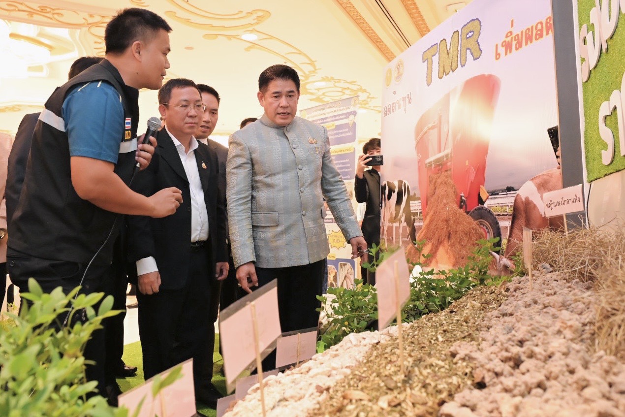 กรมปศุสัตว์ ขานรับนโยบาย รมว.กษ. เดินหน้าเร่งขับเคลื่อนโครงการอาหารสัตว์ธงเขียว มุ่งลดต้นทุนอาหารสัตว์ สร้างรายได้ให้เกษตรกรอย่างเป็นรูปธรรม 4 S 16687209