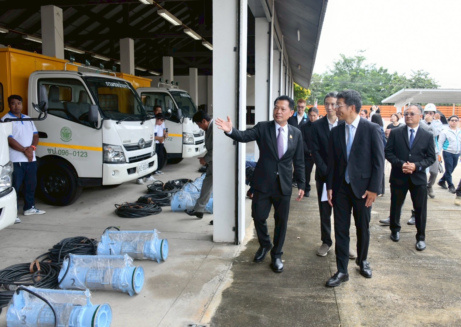 กรมชลฯ ร่วมมือ JICA – KUBOTA รับมอบเครื่องสูบน้ำเคลื่อนที่ เสริมศักยภาพการบริหารจัดการน้ำ-รับมืออุทกภัย 8 S 2941145 0