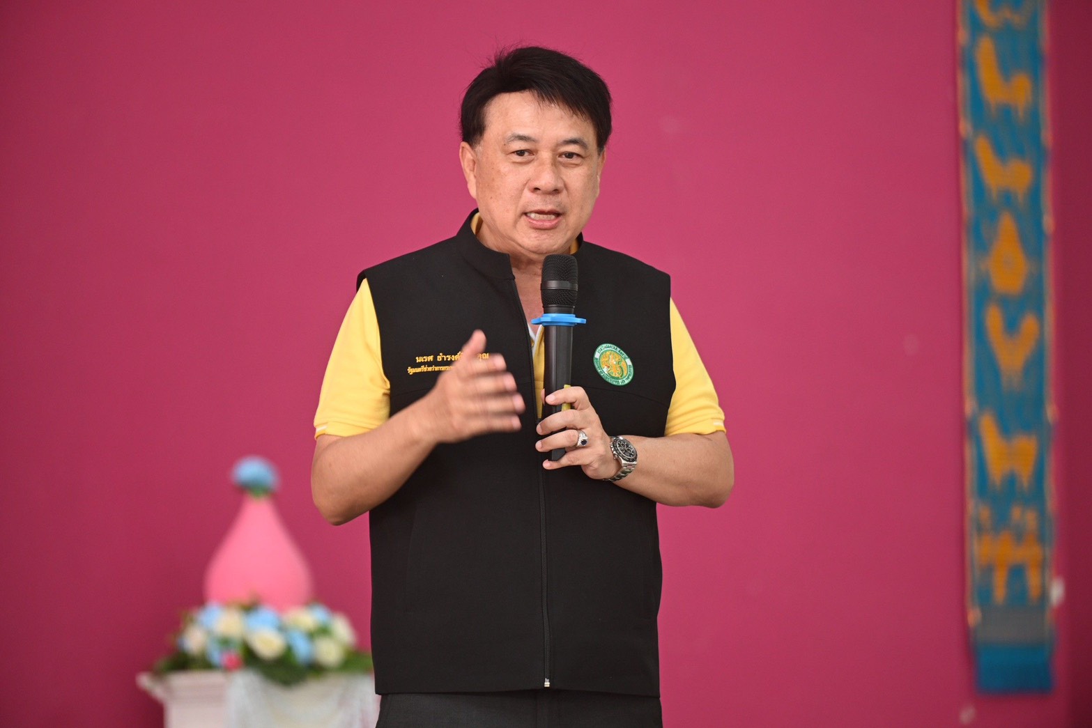 รมช.นเรศ ลงพื้นที่แม่วาง เชียงใหม่ เร่งแก้ปัญหาน้ำกัดเซาะจาก S 45793312